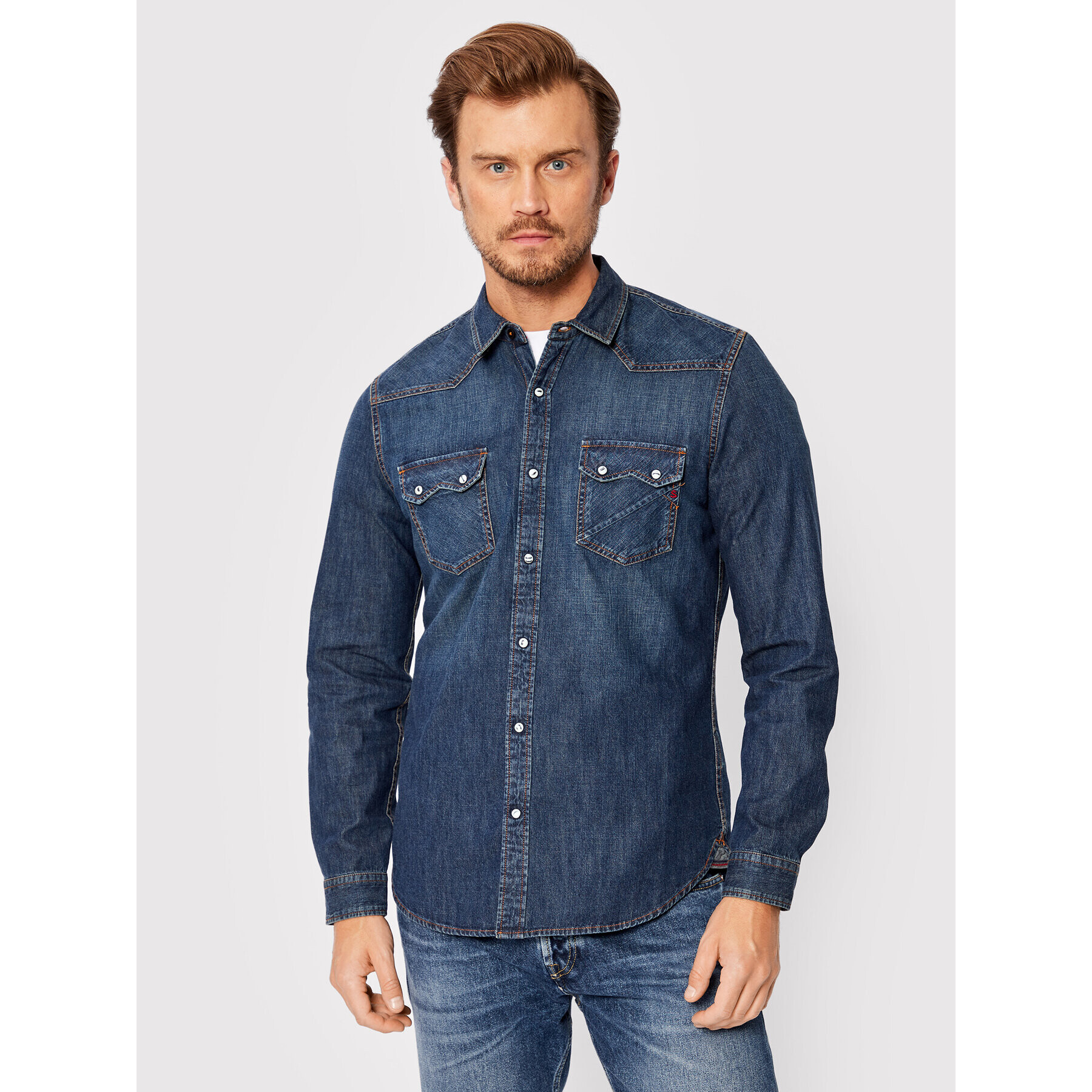 Salsa Farmering 125455 Sötétkék Slim Fit - Pepit.hu