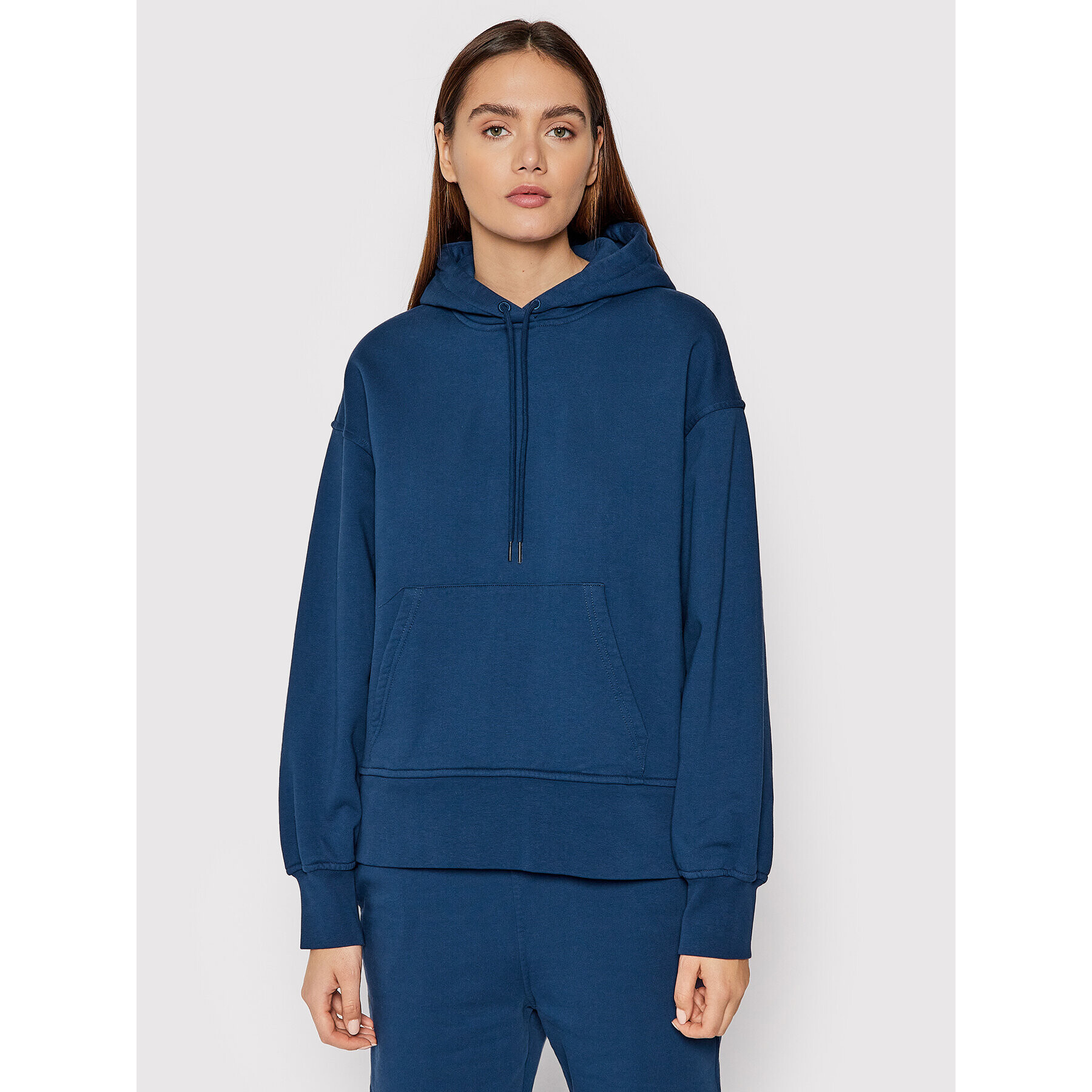 Samsøe Samsøe Pulóver Eliana F21400093 Kék Relaxed Fit - Pepit.hu