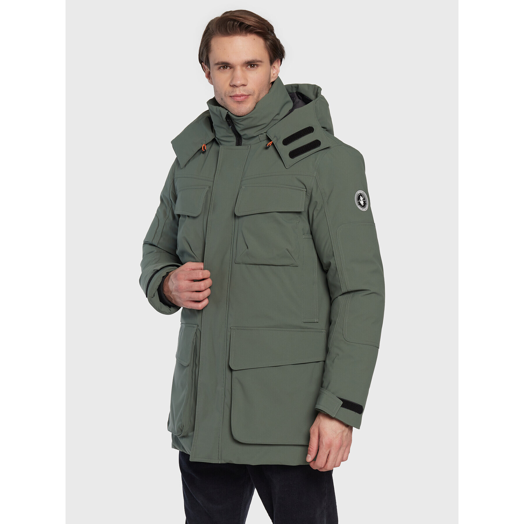 Save The Duck Parka P40181M SMEG15 Zöld Regular Fit - Pepit.hu