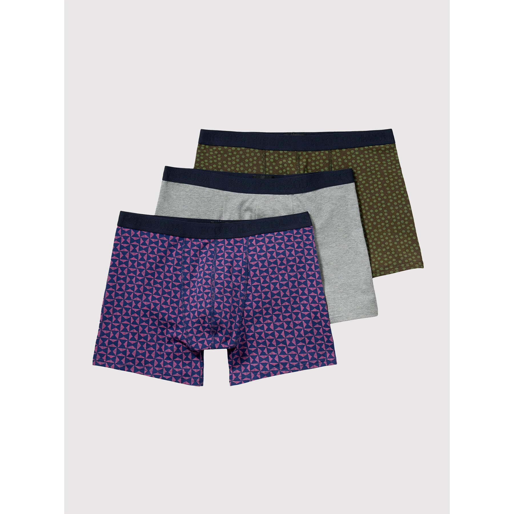 Scotch & Soda 3 darab boxer 168558 Színes - Pepit.hu