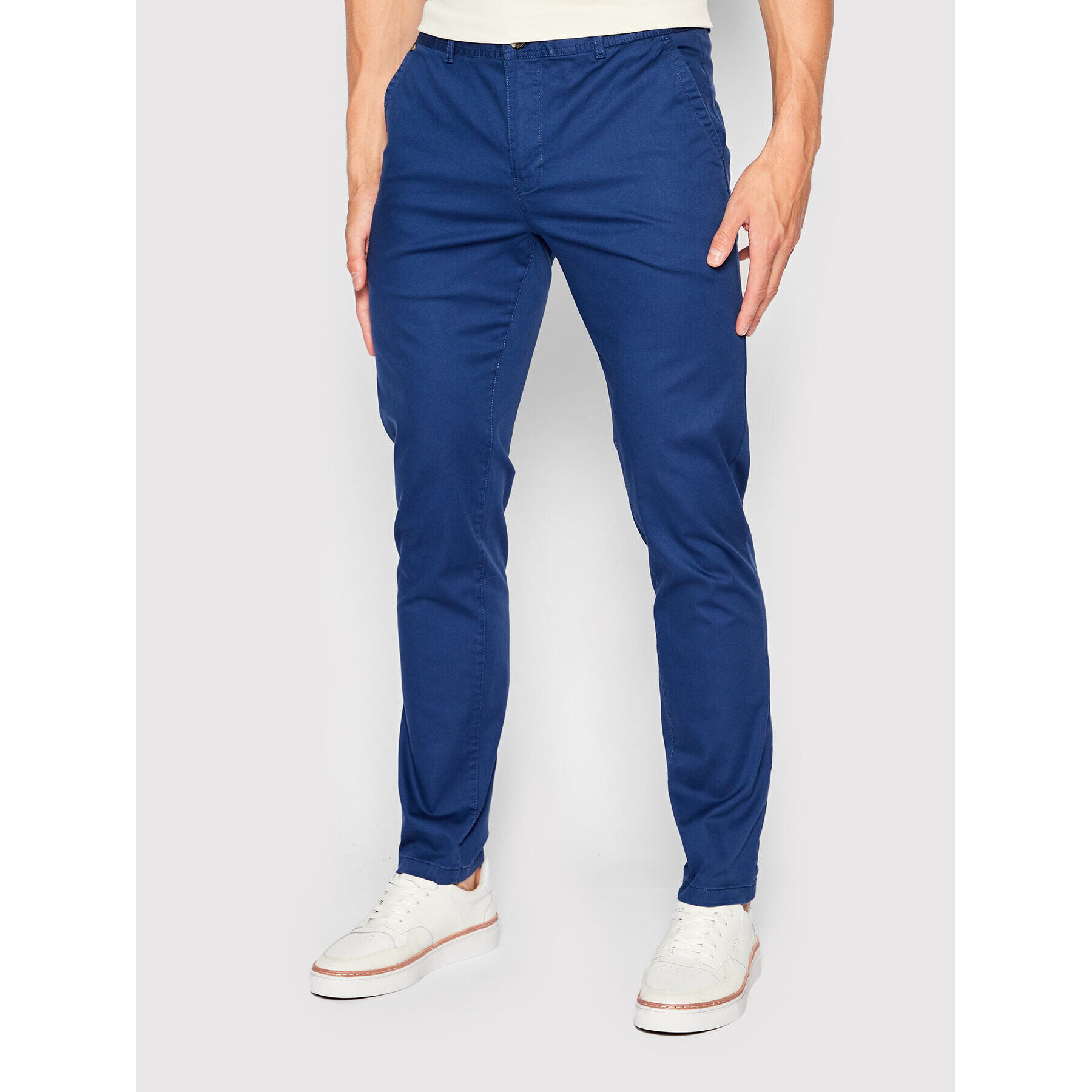 Scotch & Soda Chinos 167137 Sötétkék Slim Fit - Pepit.hu