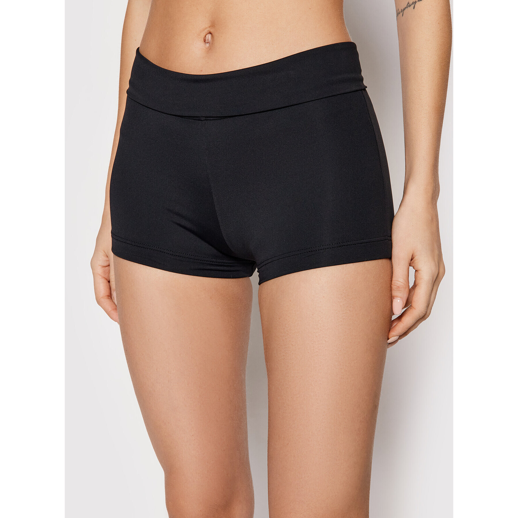 Seafolly Bikini alsó Roll Top 44399-942 Fekete - Pepit.hu