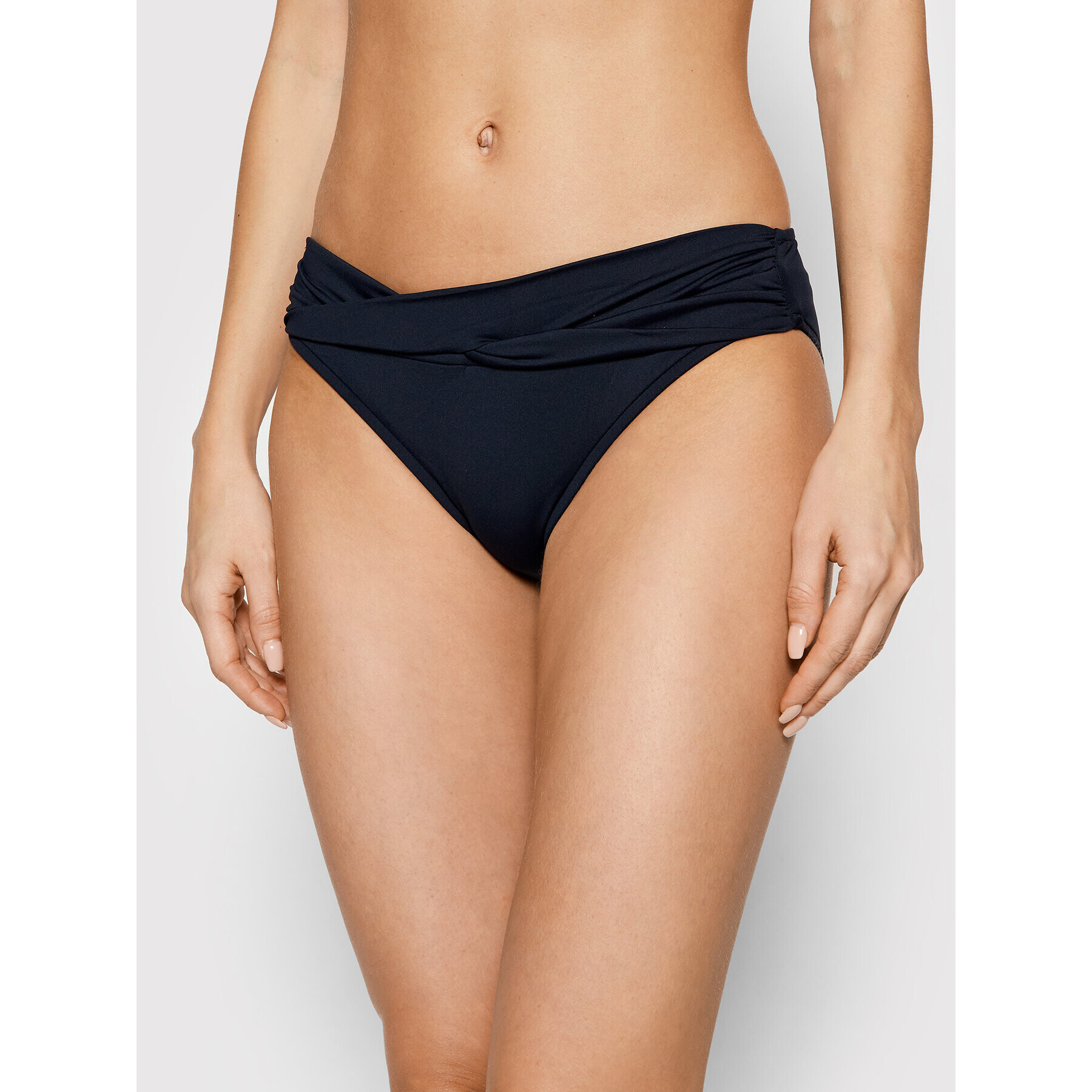 Seafolly Bikini alsó Twist Band 44320-942 Sötétkék - Pepit.hu