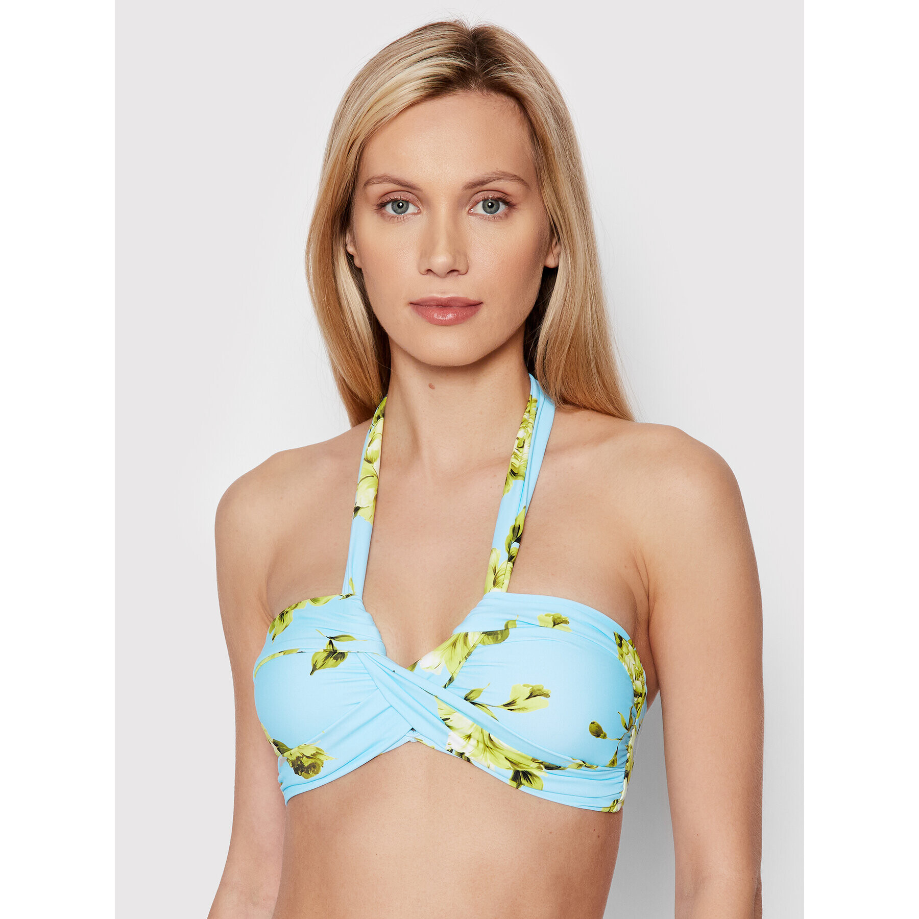 Seafolly Bikini felső Full Bloom 33816-932 Kék - Pepit.hu