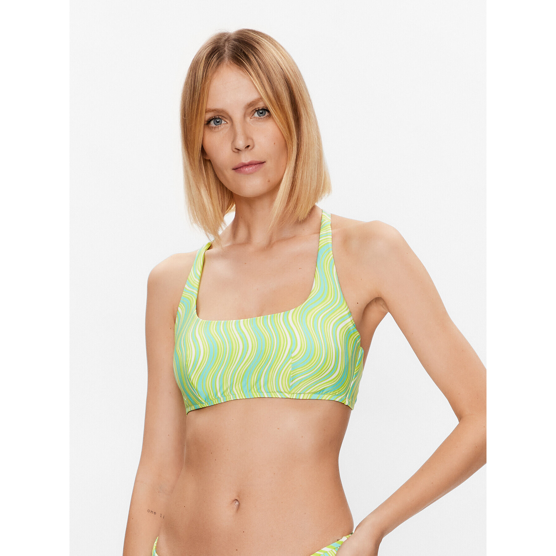 Seafolly Bikini felső Mod Squad 31368DD050 Zöld - Pepit.hu