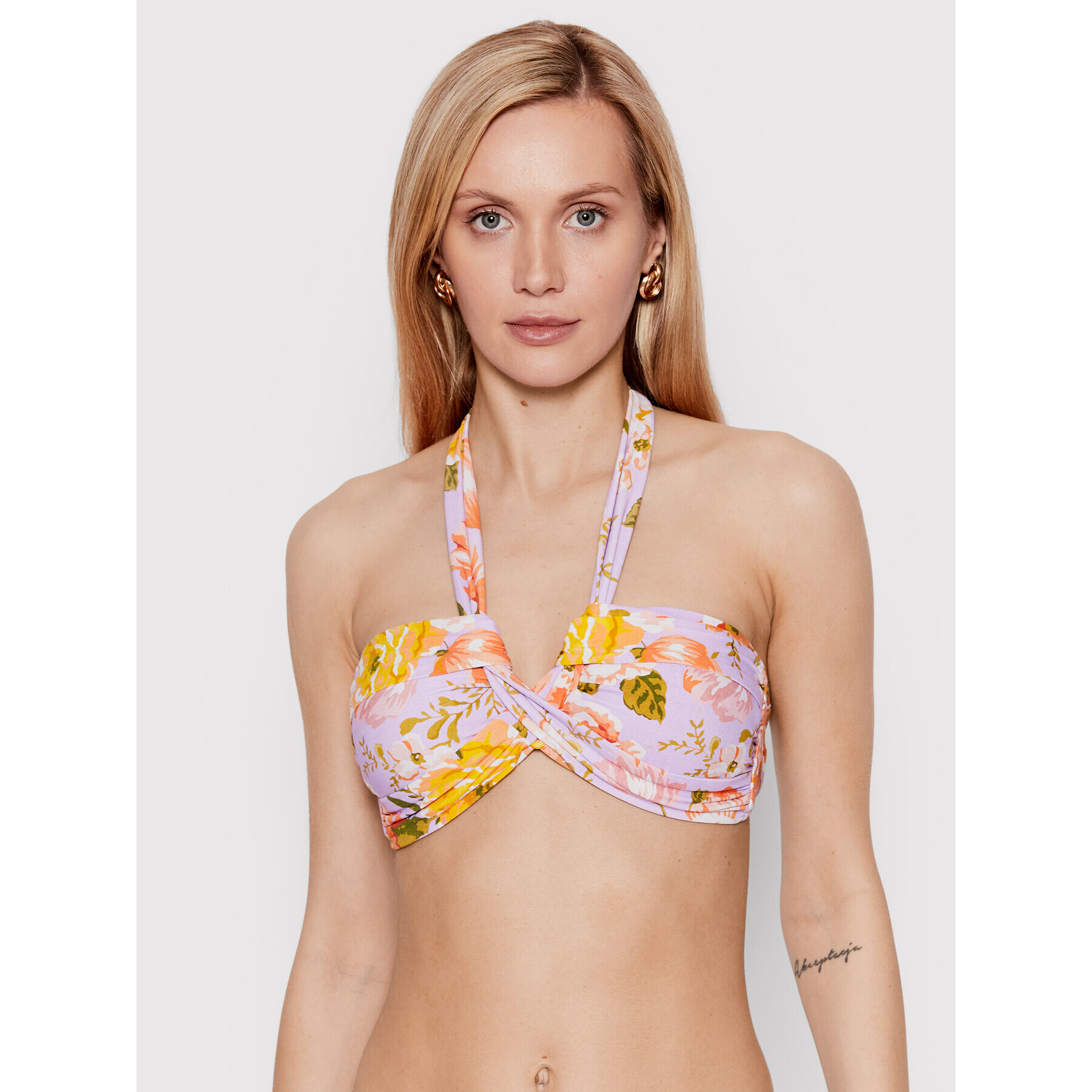 Seafolly Bikini felső Paradise Garden 33816-960 Lila - Pepit.hu