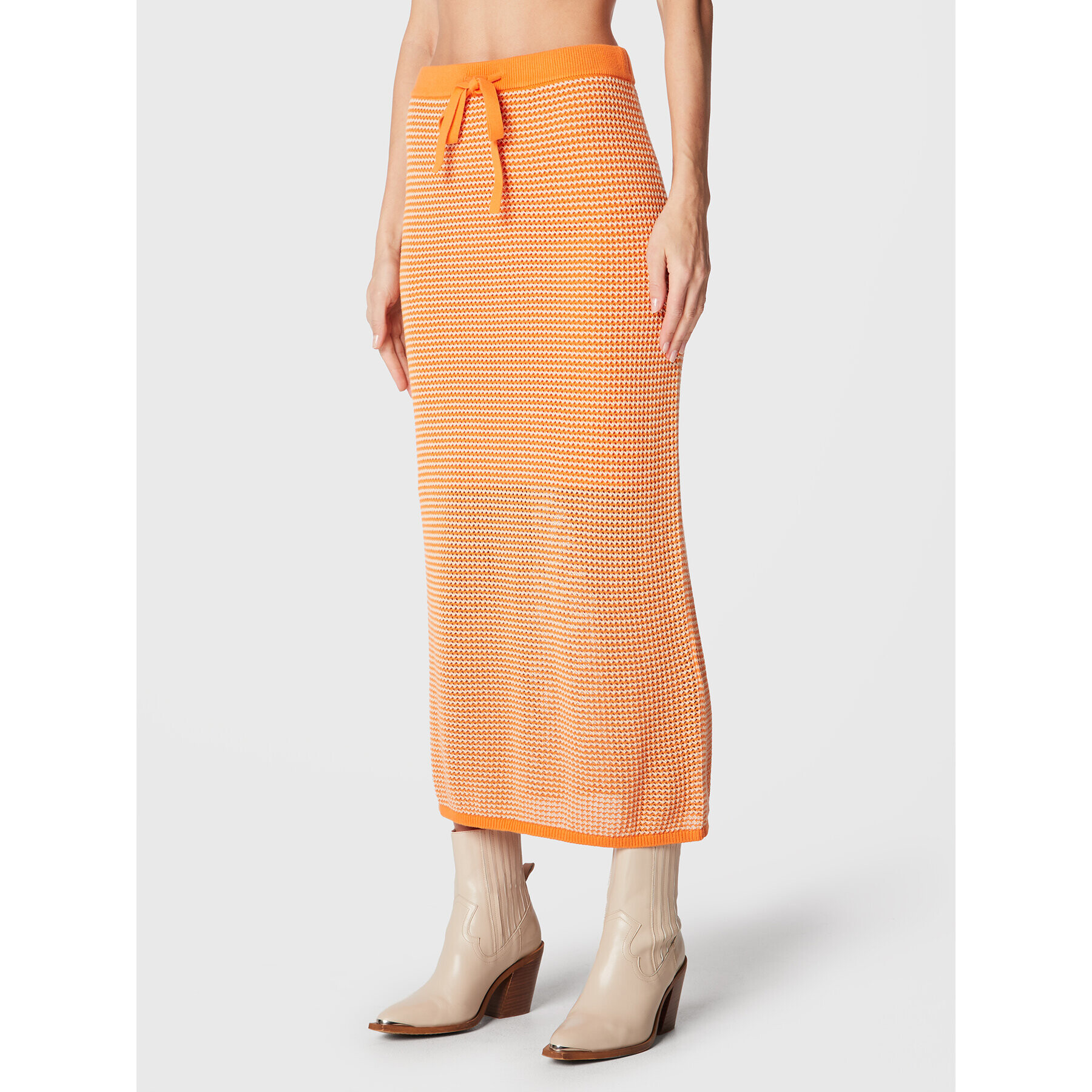 Seafolly Midi szoknya Sunray 54910-KN Narancssárga Regular Fit - Pepit.hu