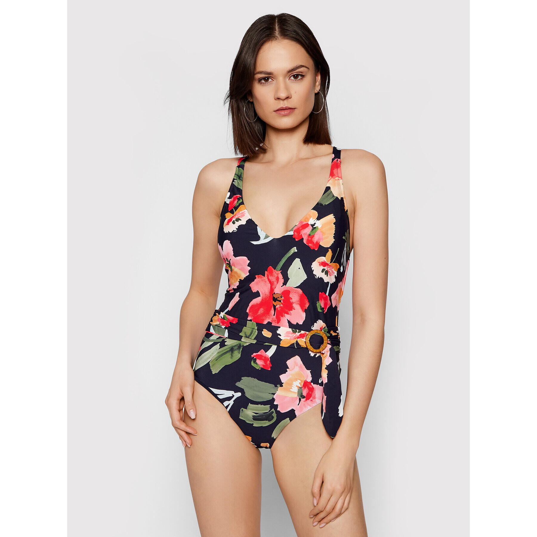 Seafolly Női fürdőruha Summer Memoirs 11000DD883 Sötétkék - Pepit.hu