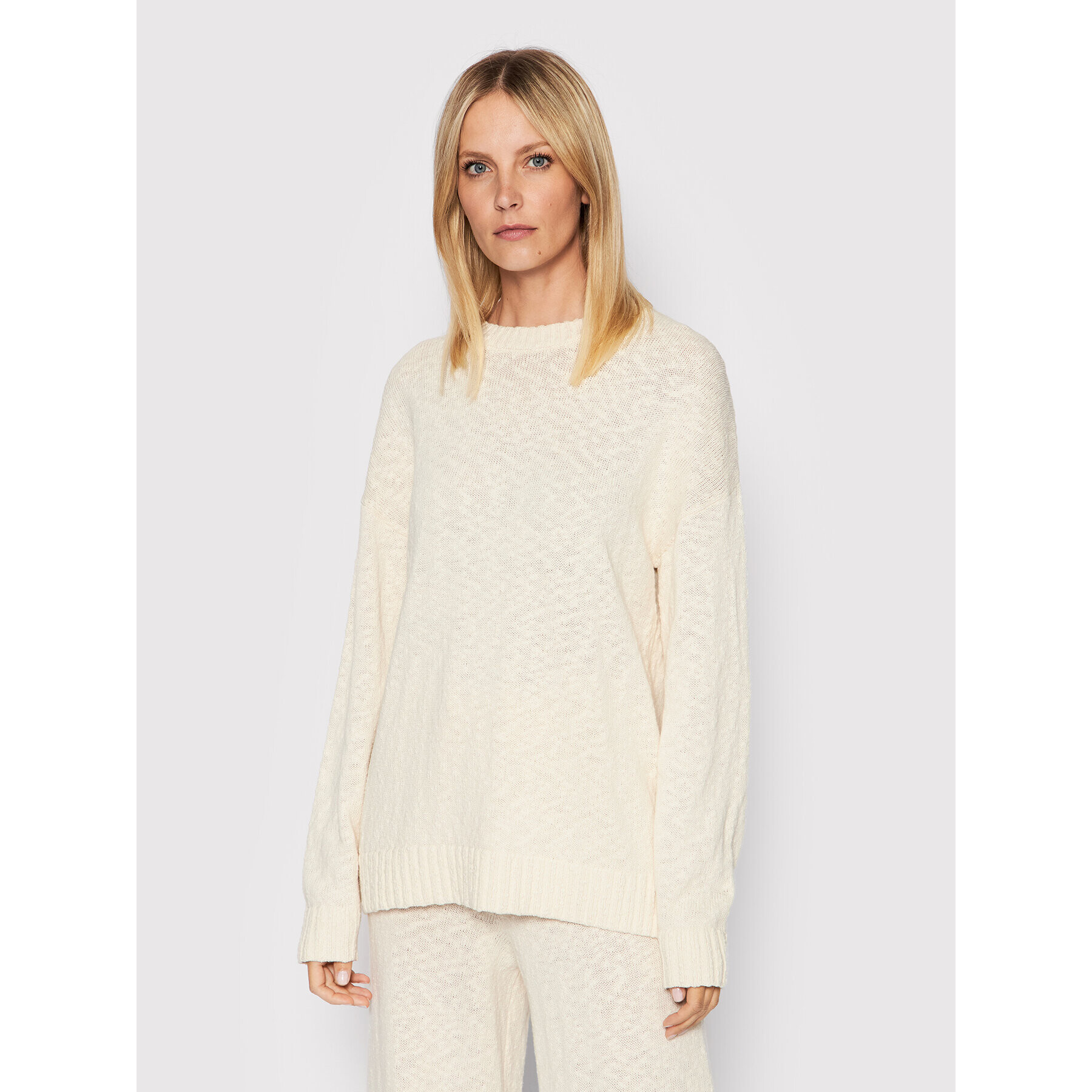 Seafolly Sweater Boucle 54693-KN Bézs Relaxed Fit - Pepit.hu