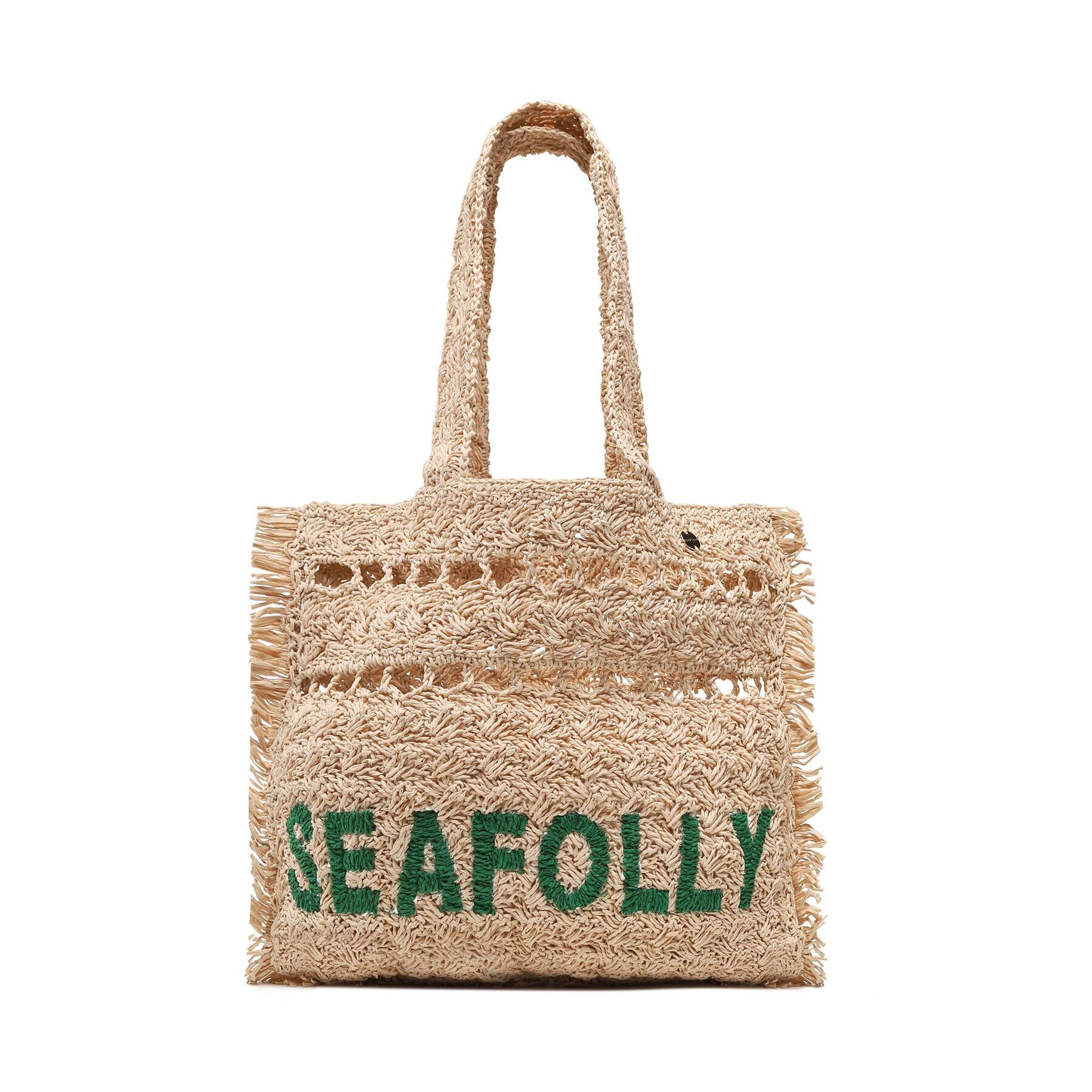 Seafolly Táska Logo Woven Tote 71927-BG Bézs - Pepit.hu