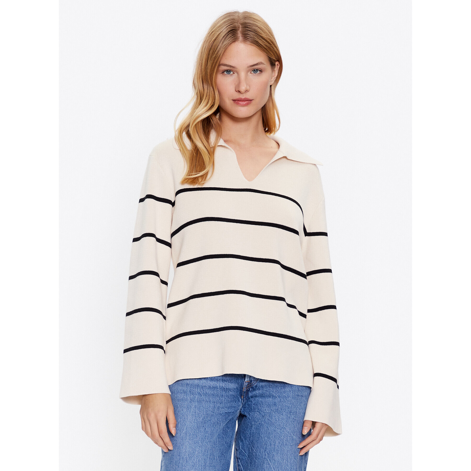 Selected Femme Sweater 16089179 Bézs - Pepit.hu