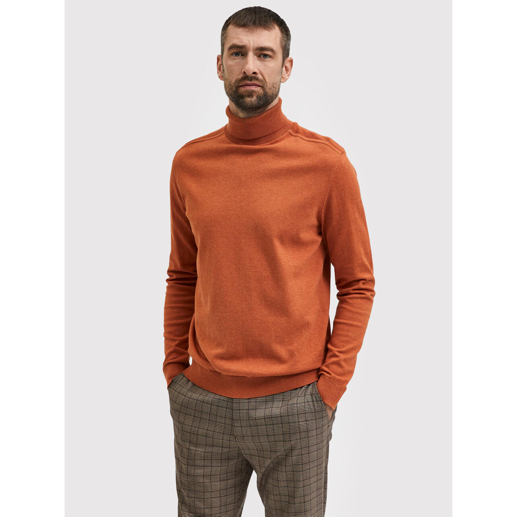 Selected Homme Garbó Berg 16074684 Narancssárga Regular Fit - Pepit.hu