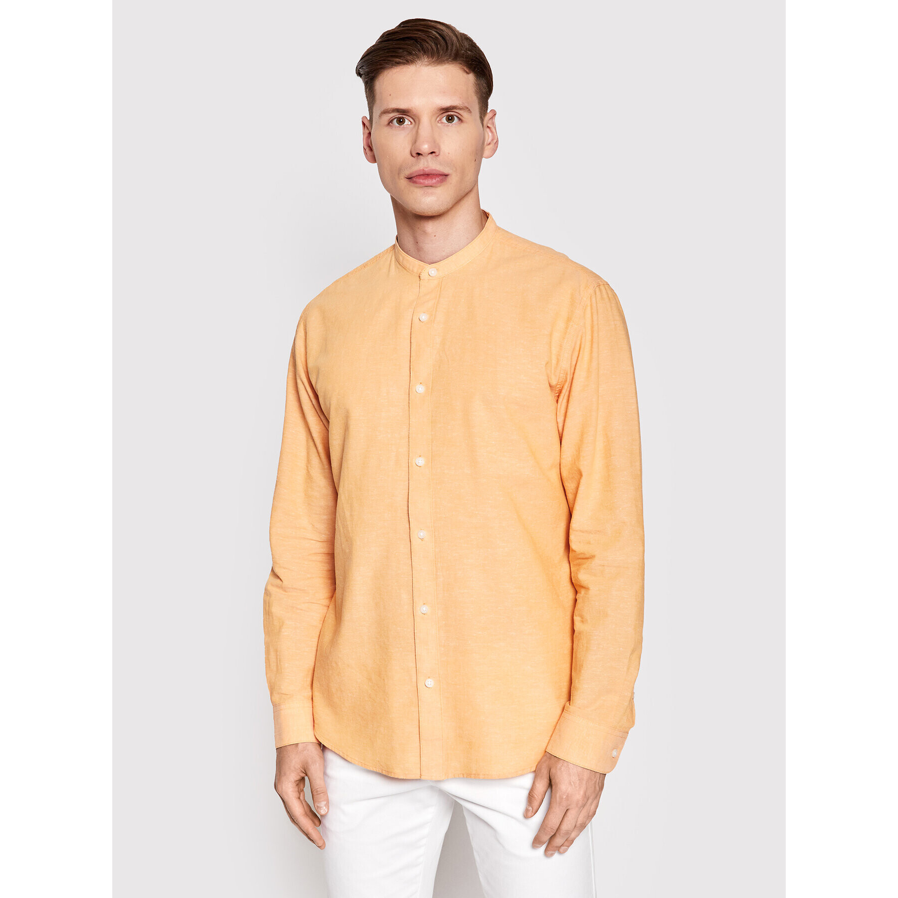 Selected Homme Ing New Linen 16079054 Narancssárga Regular Fit - Pepit.hu