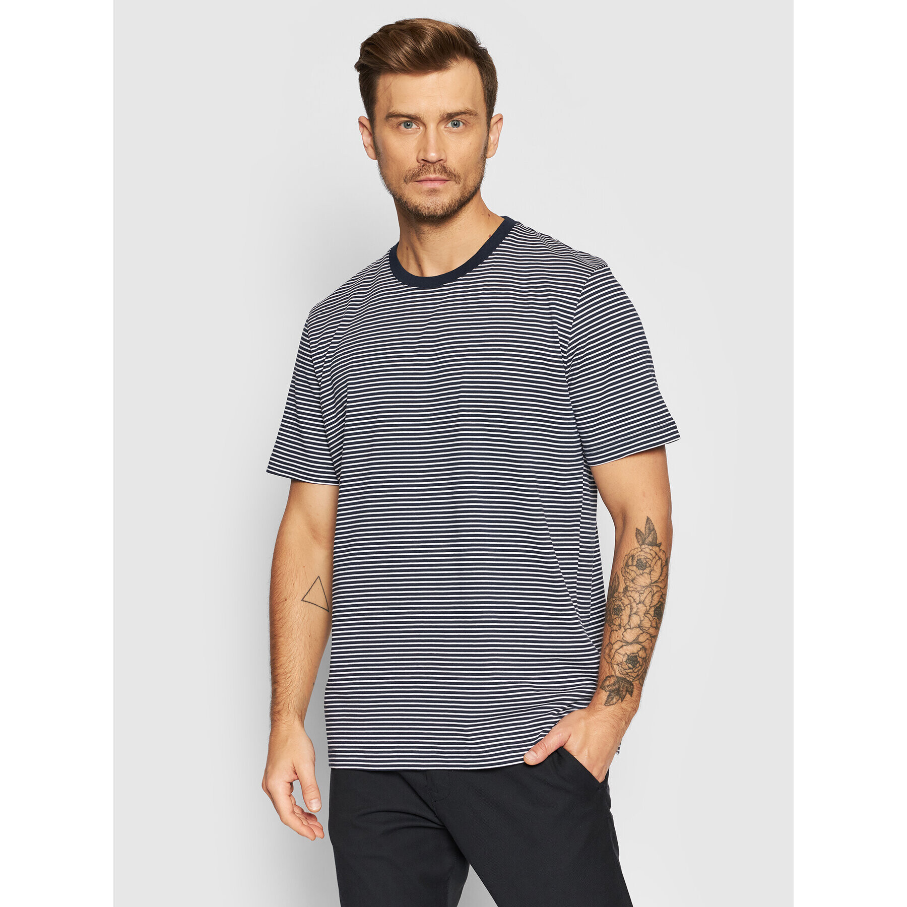 Selected Homme Póló Norman 16080129 Sötétkék Regular Fit - Pepit.hu