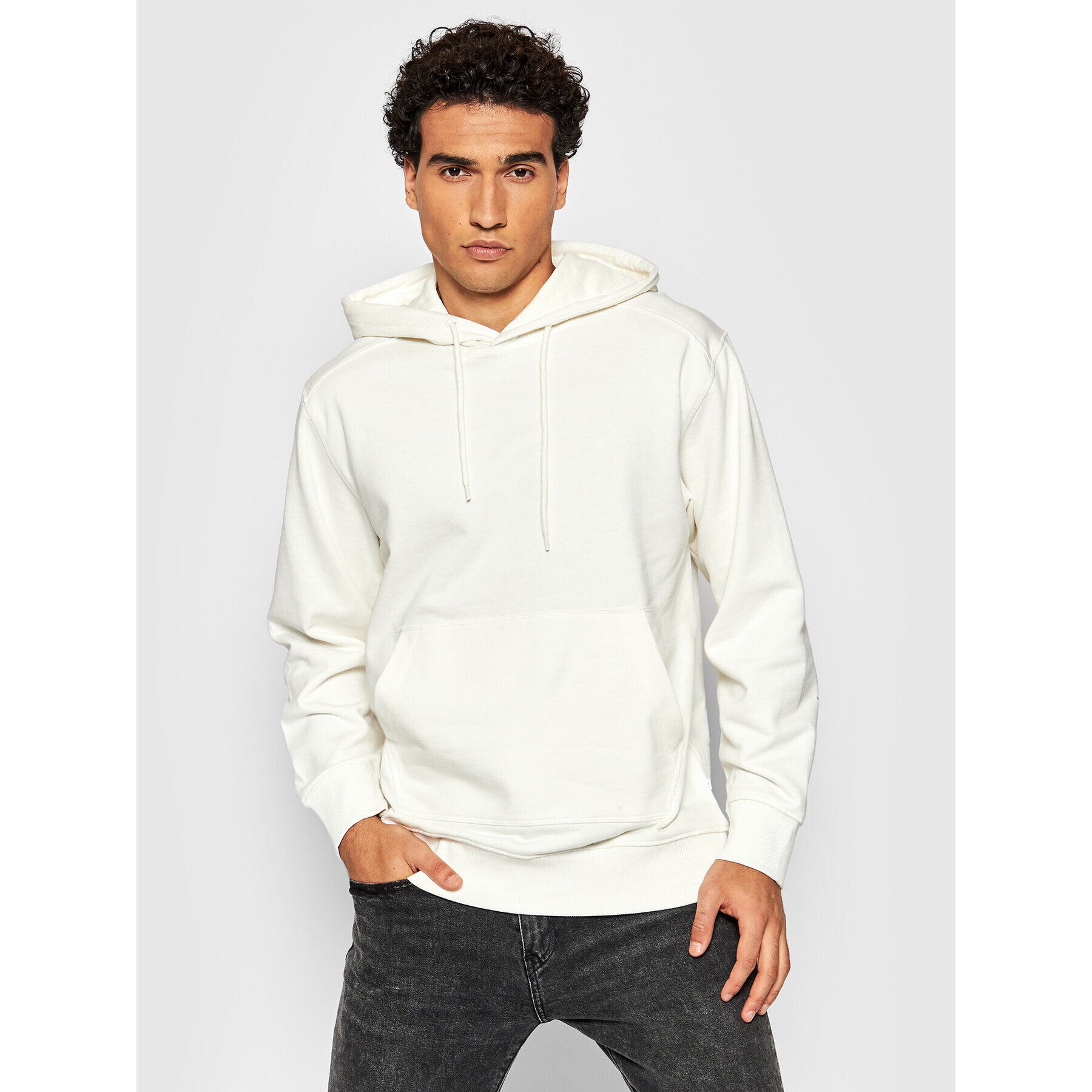 Selected Homme Pulóver Jackson 16077368 Fehér Regular Fit - Pepit.hu