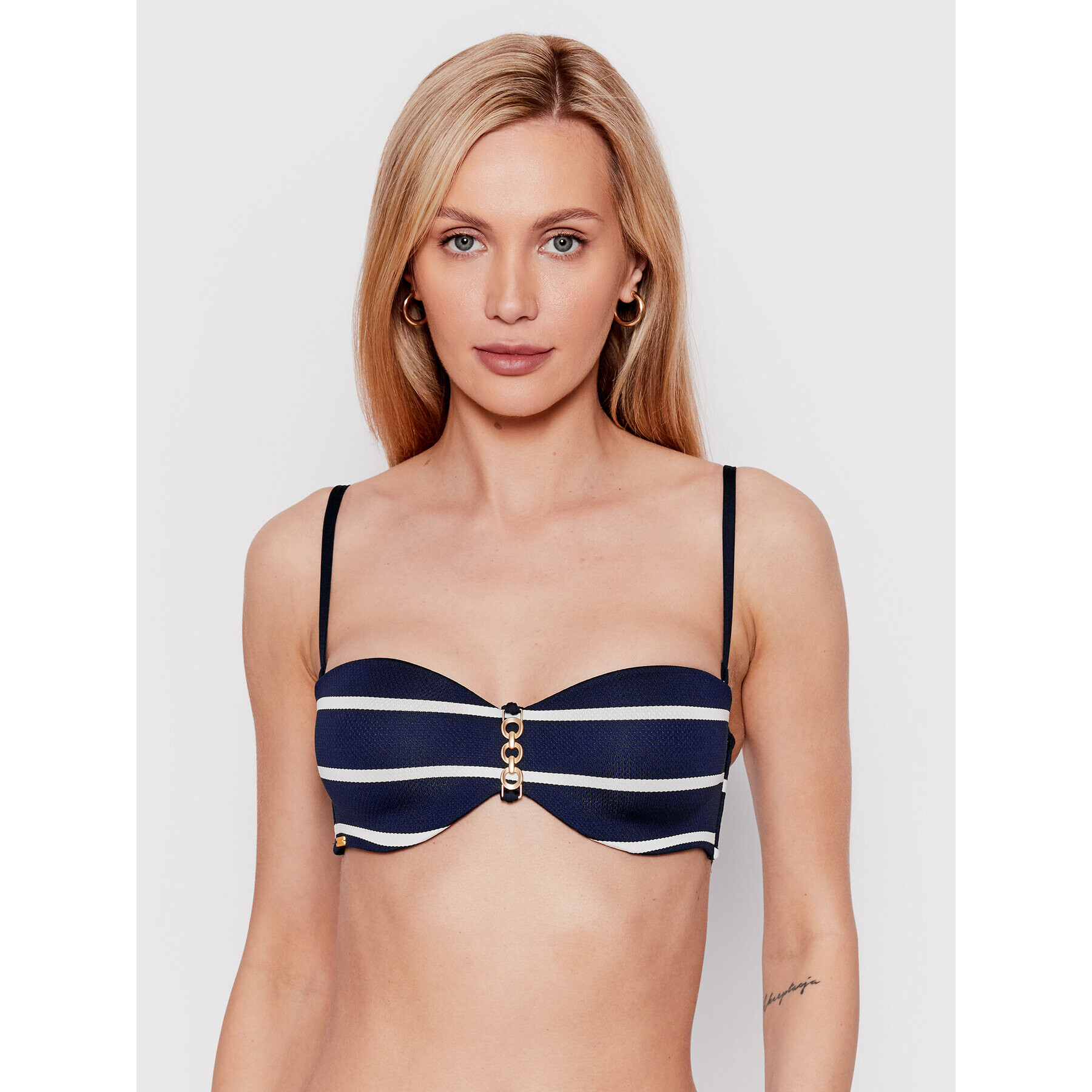 Selmark Bikini felső Bandeau BG316 Sötétkék - Pepit.hu