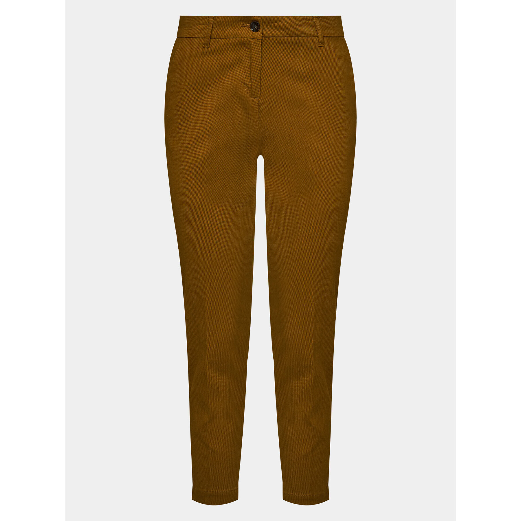 Sisley Chinos 48M855BK7 Barna Slim Fit - Pepit.hu