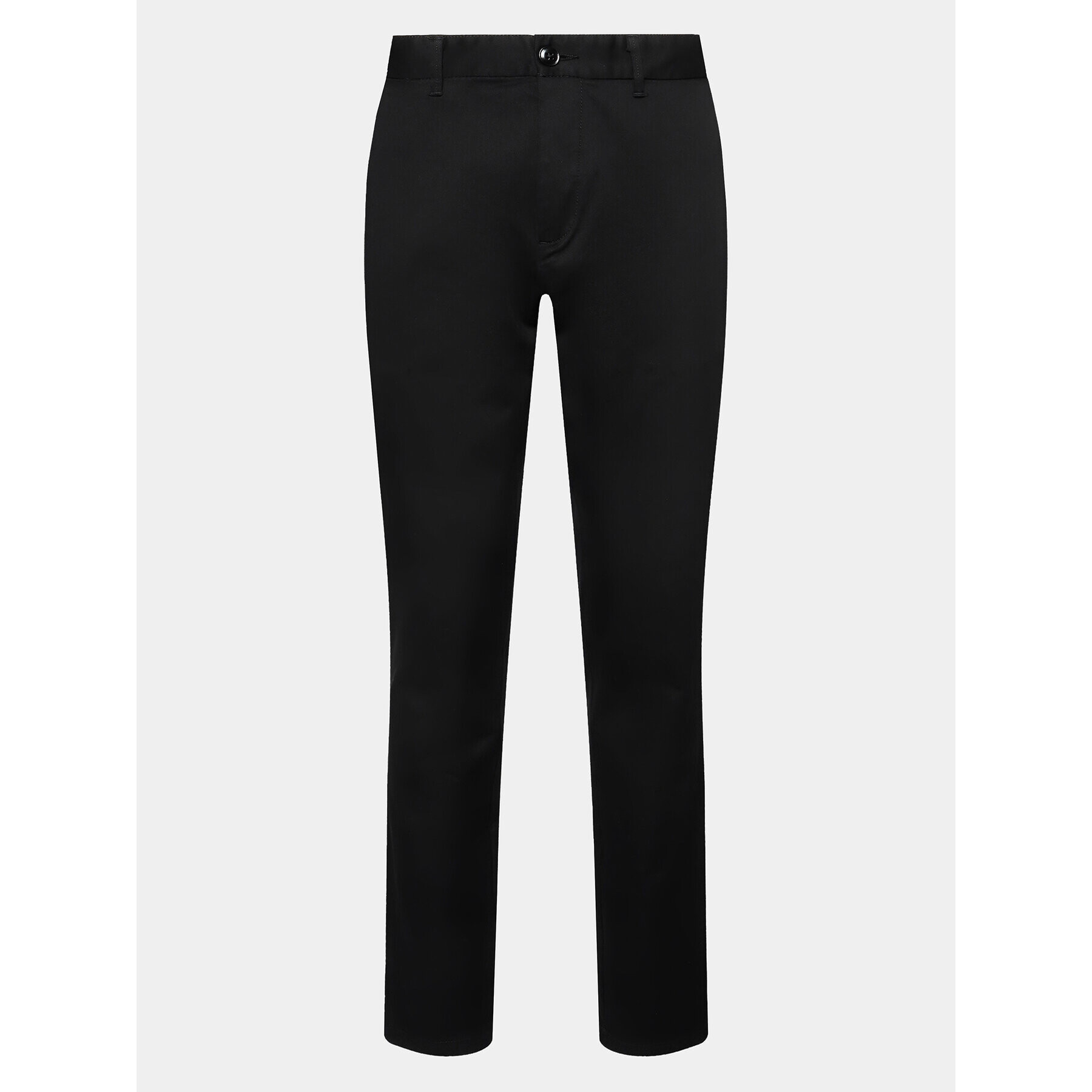 Sisley Chinos 4AIHSF021 Fekete Slim Fit - Pepit.hu