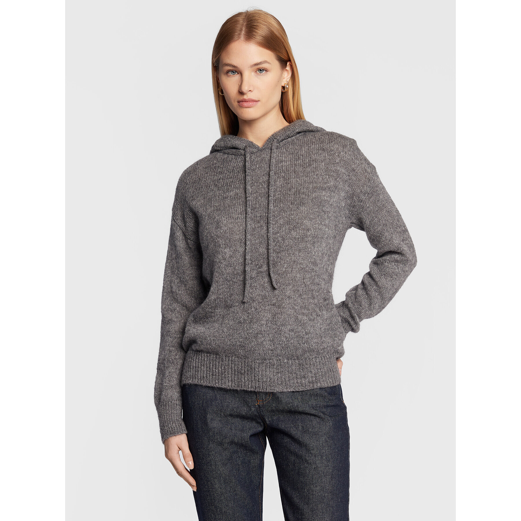 Sisley Sweater 1242M200O Szürke Regular Fit - Pepit.hu