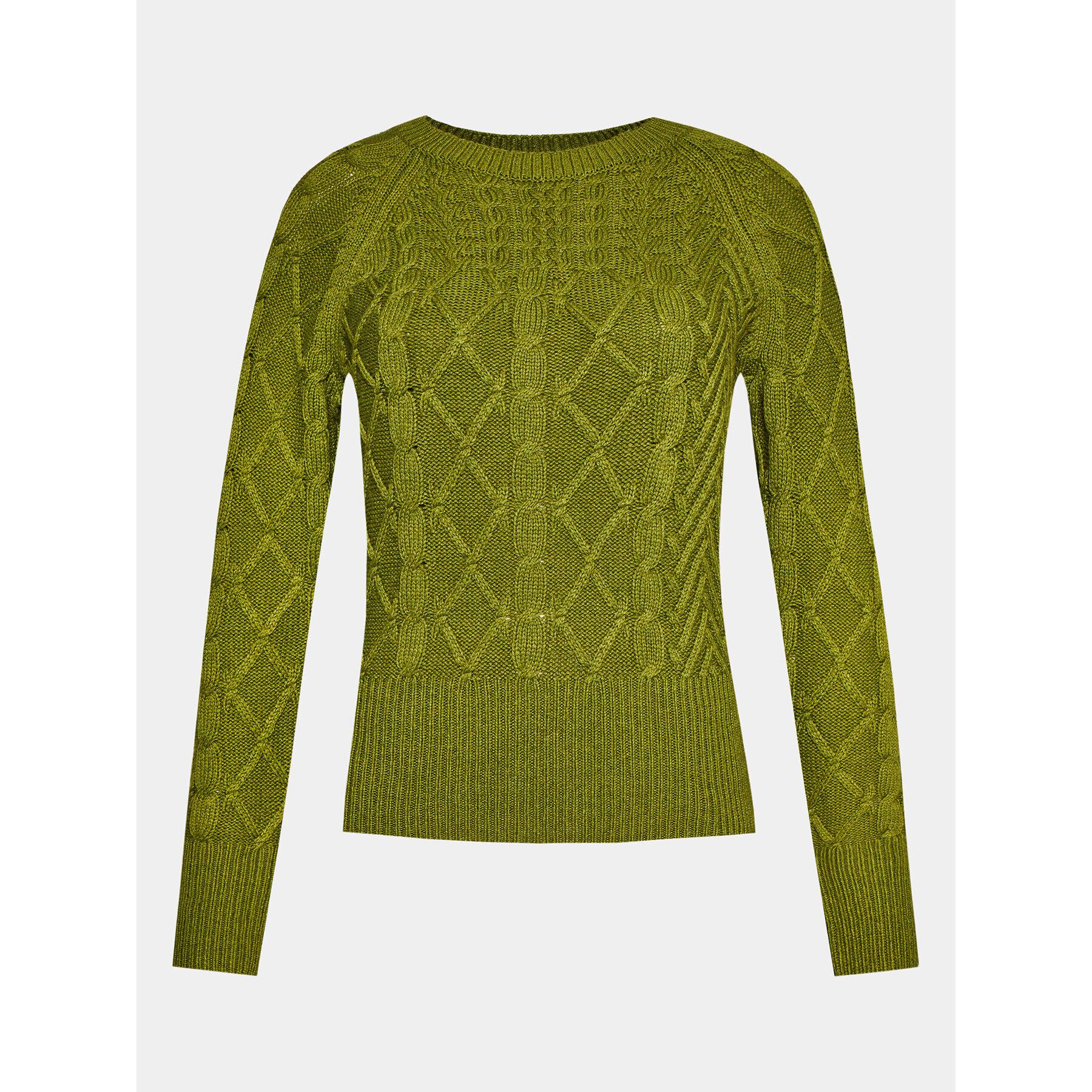 Sisley Sweater 17L3M103W Zöld Boxy Fit - Pepit.hu