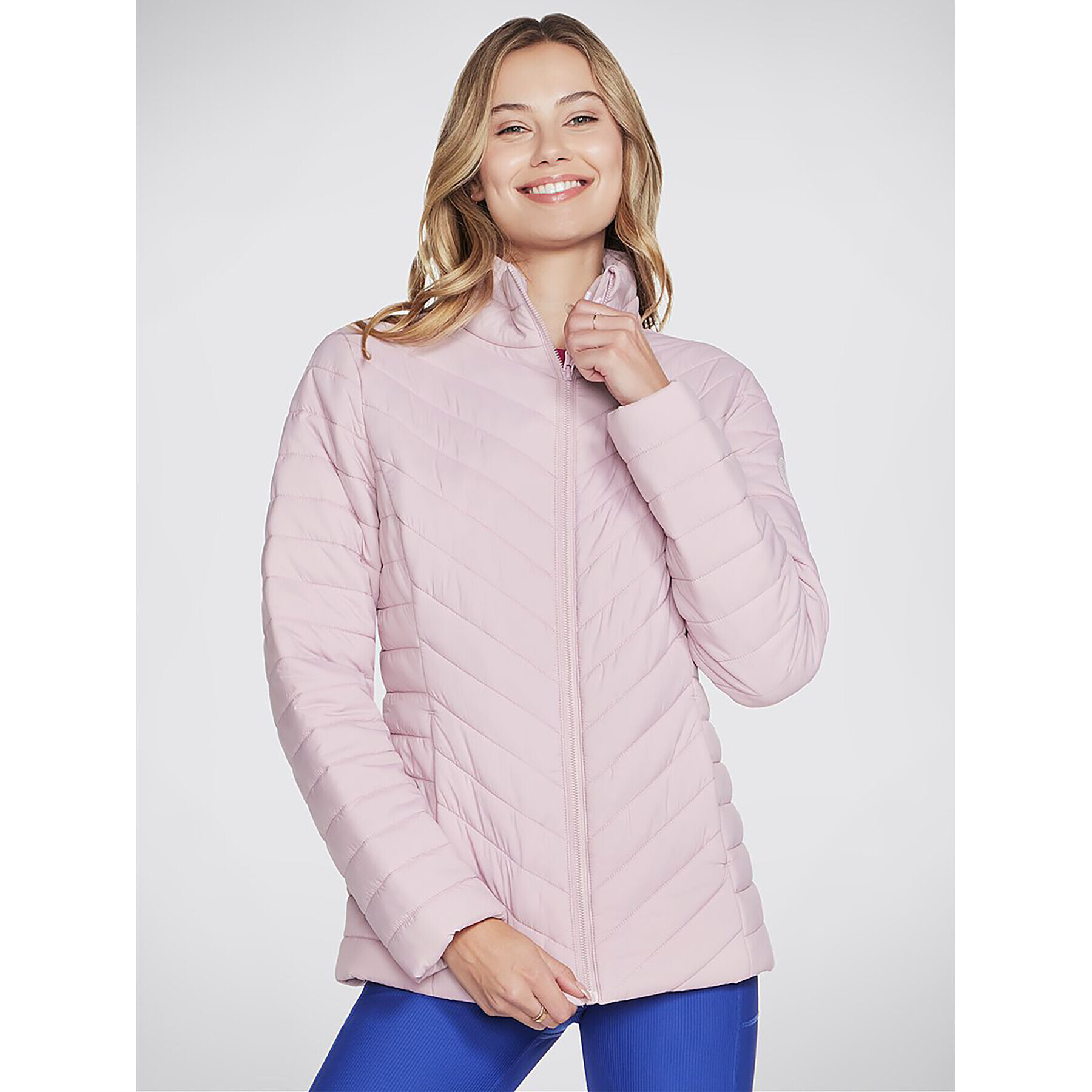 Skechers Anorák Goshield Everyday Jacket JA6 Rózsaszín Regular Fit - Pepit.hu