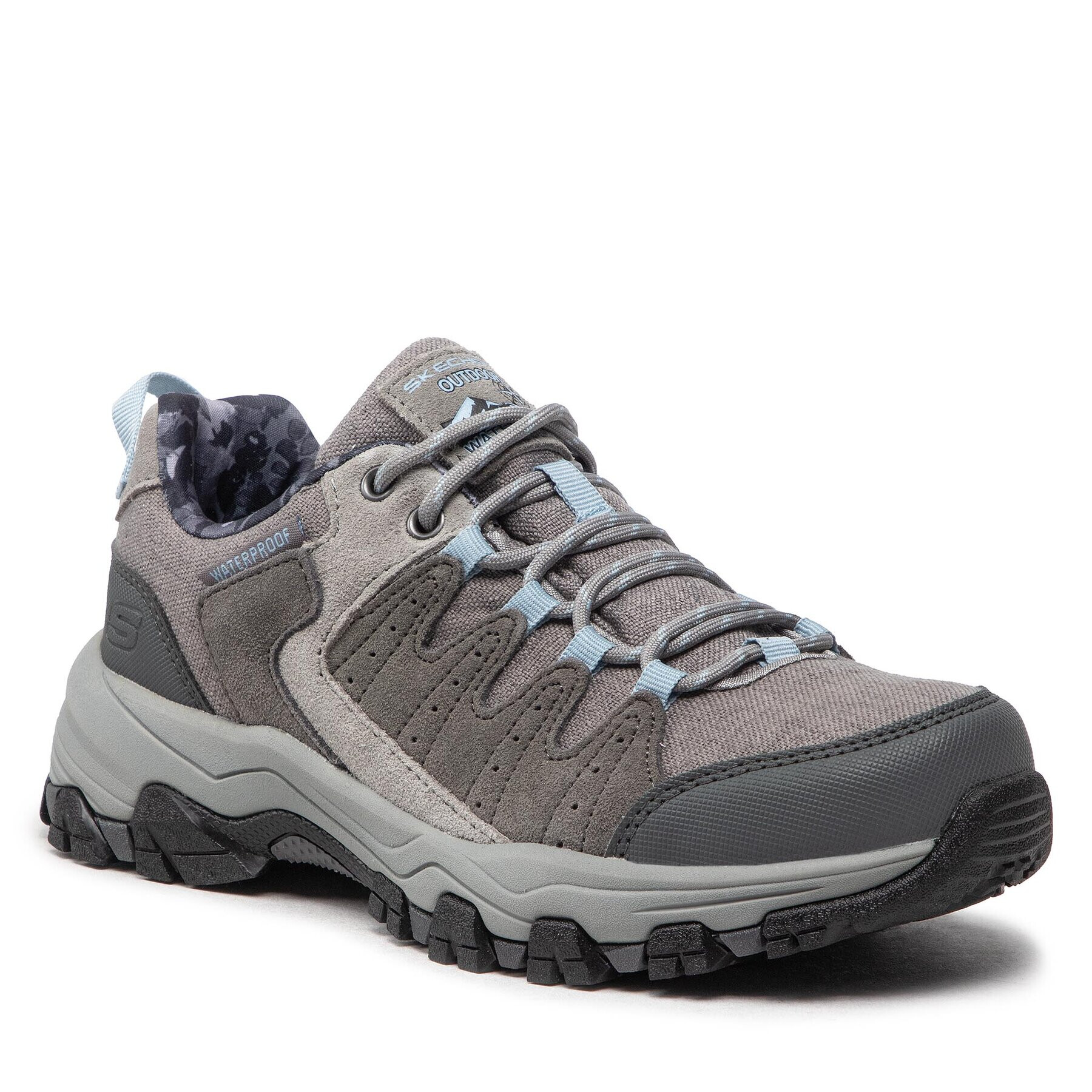 Skechers Bakancs Aerial Glamor 158505/GRY Szürke - Pepit.hu