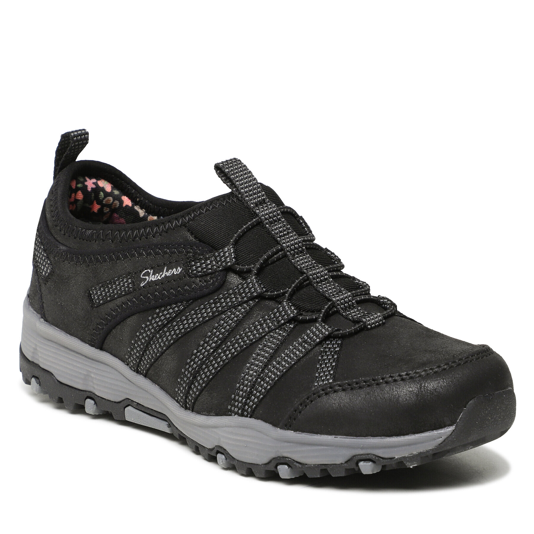 Skechers Bakancs Flowerette 158420 Fekete - Pepit.hu