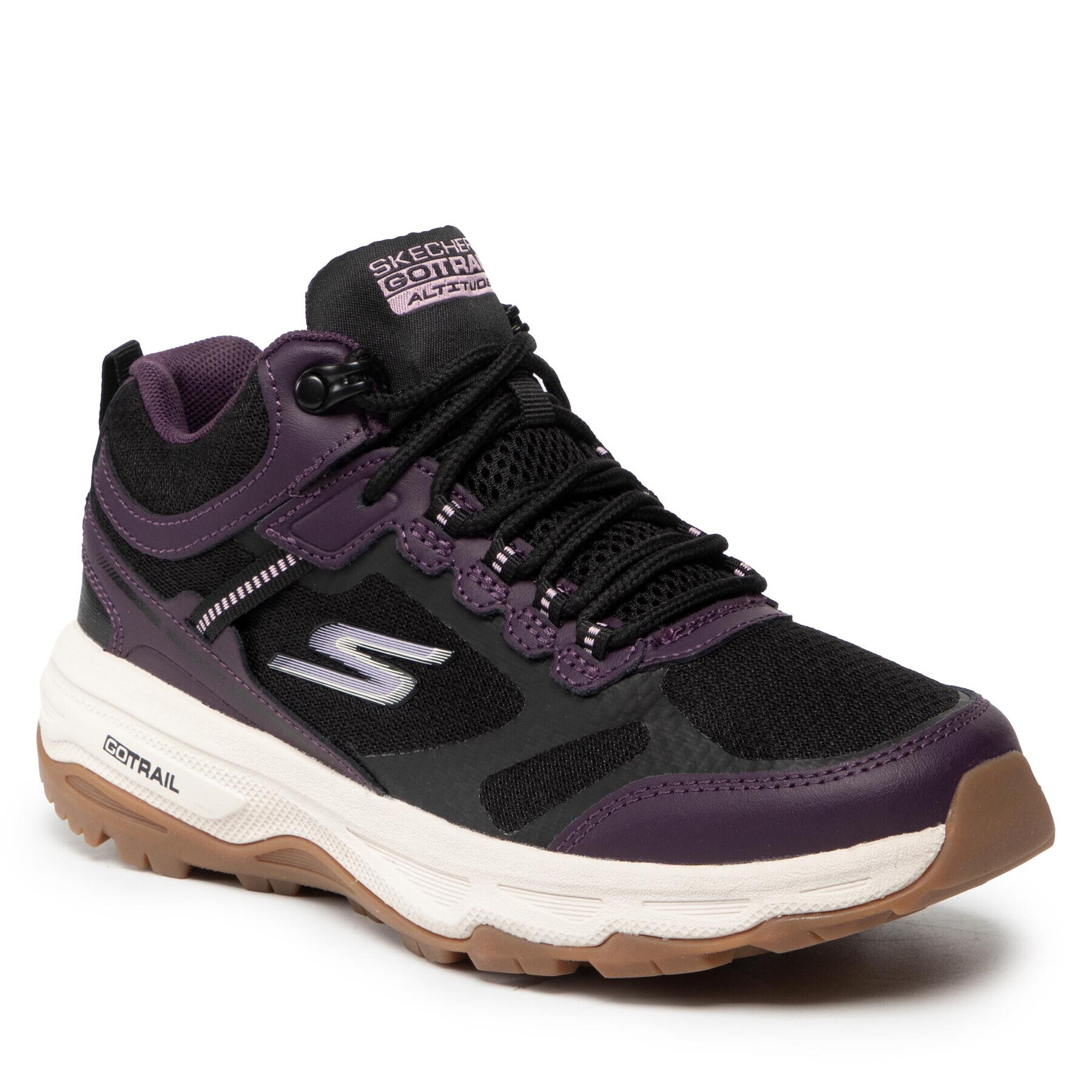 Skechers Bakancs Highly Elevated 128206/BKPR Fekete - Pepit.hu