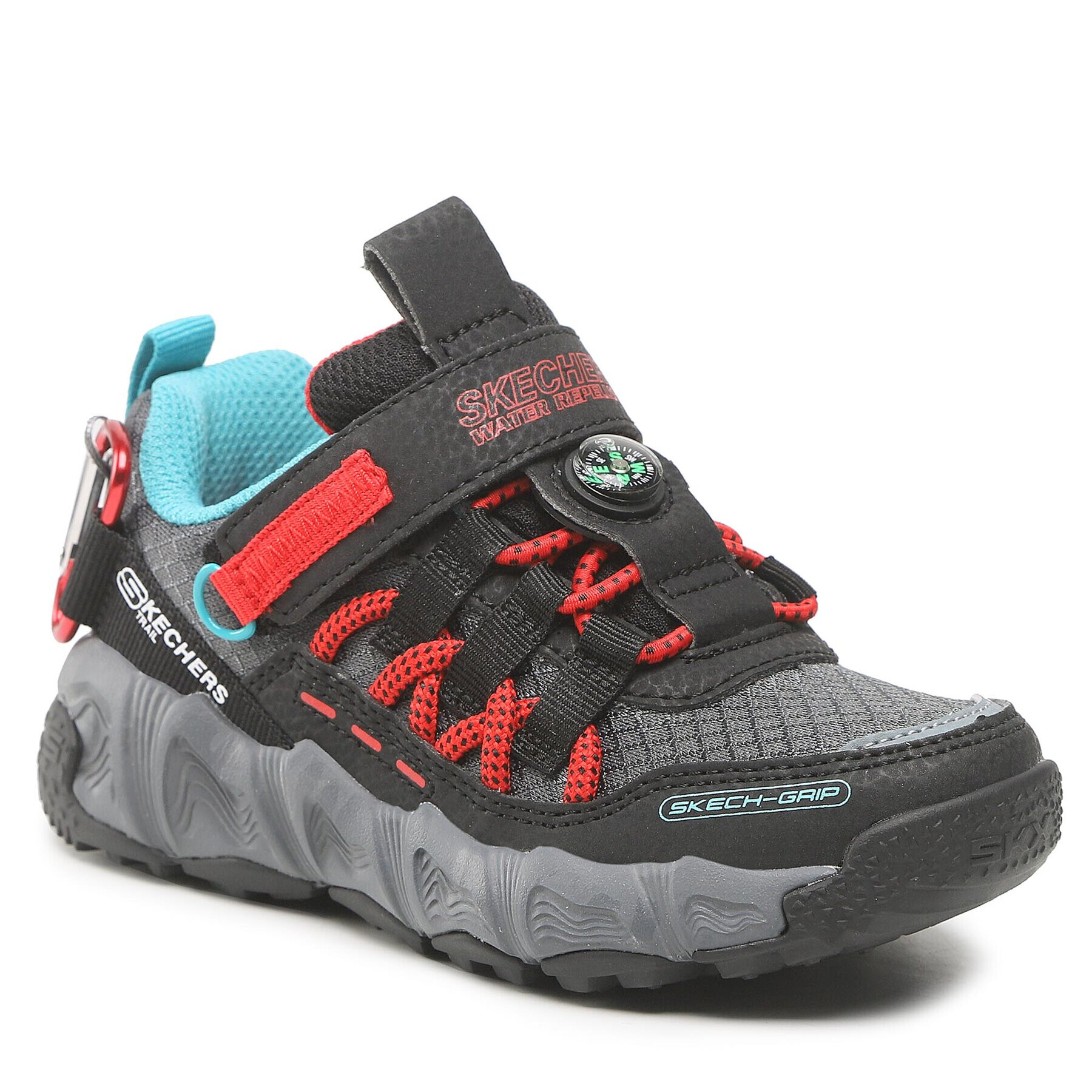 Skechers Bakancs Pro Scout 406423L/BKRD Fekete - Pepit.hu