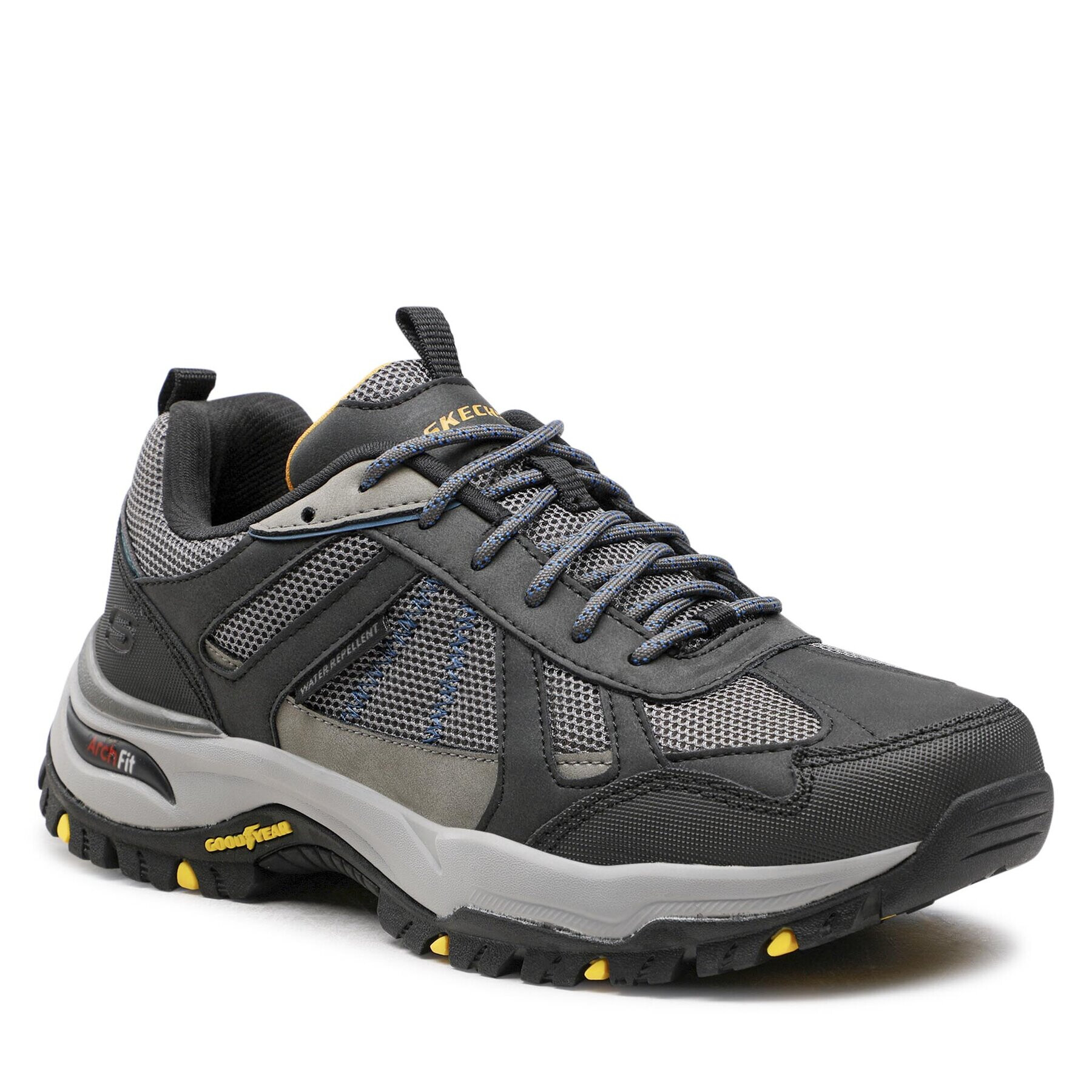 Skechers Bakancs Vortego 204607/BLK Szürke - Pepit.hu