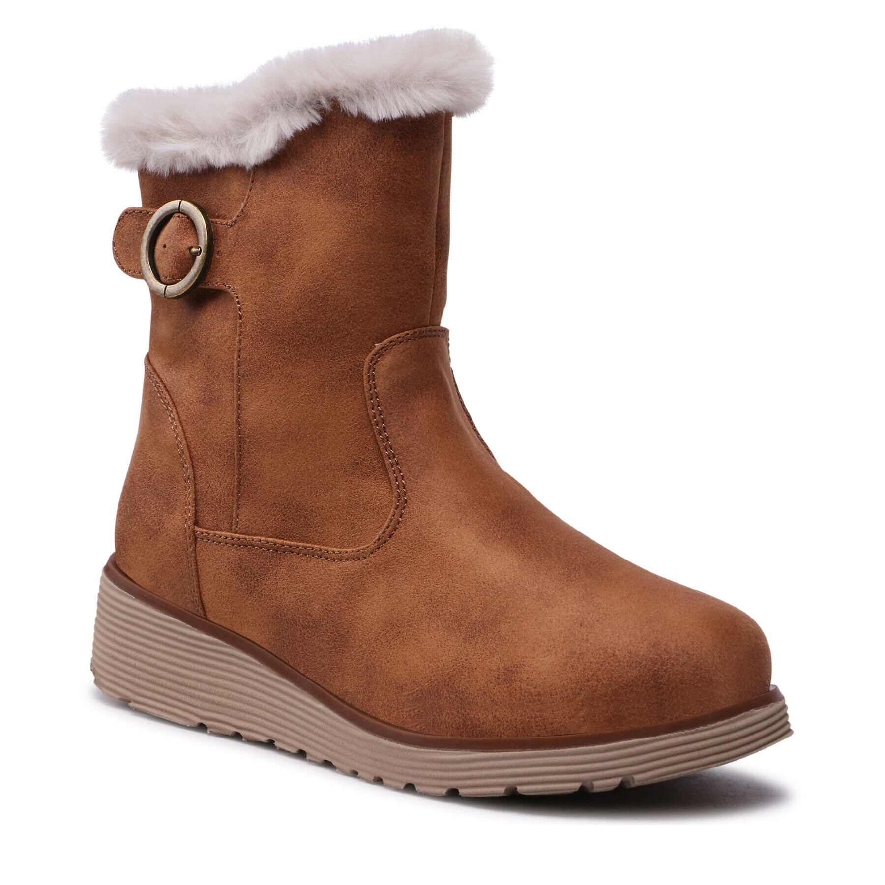 Skechers Bokacsizma Comfy Winter 167248/CSNT Barna - Pepit.hu