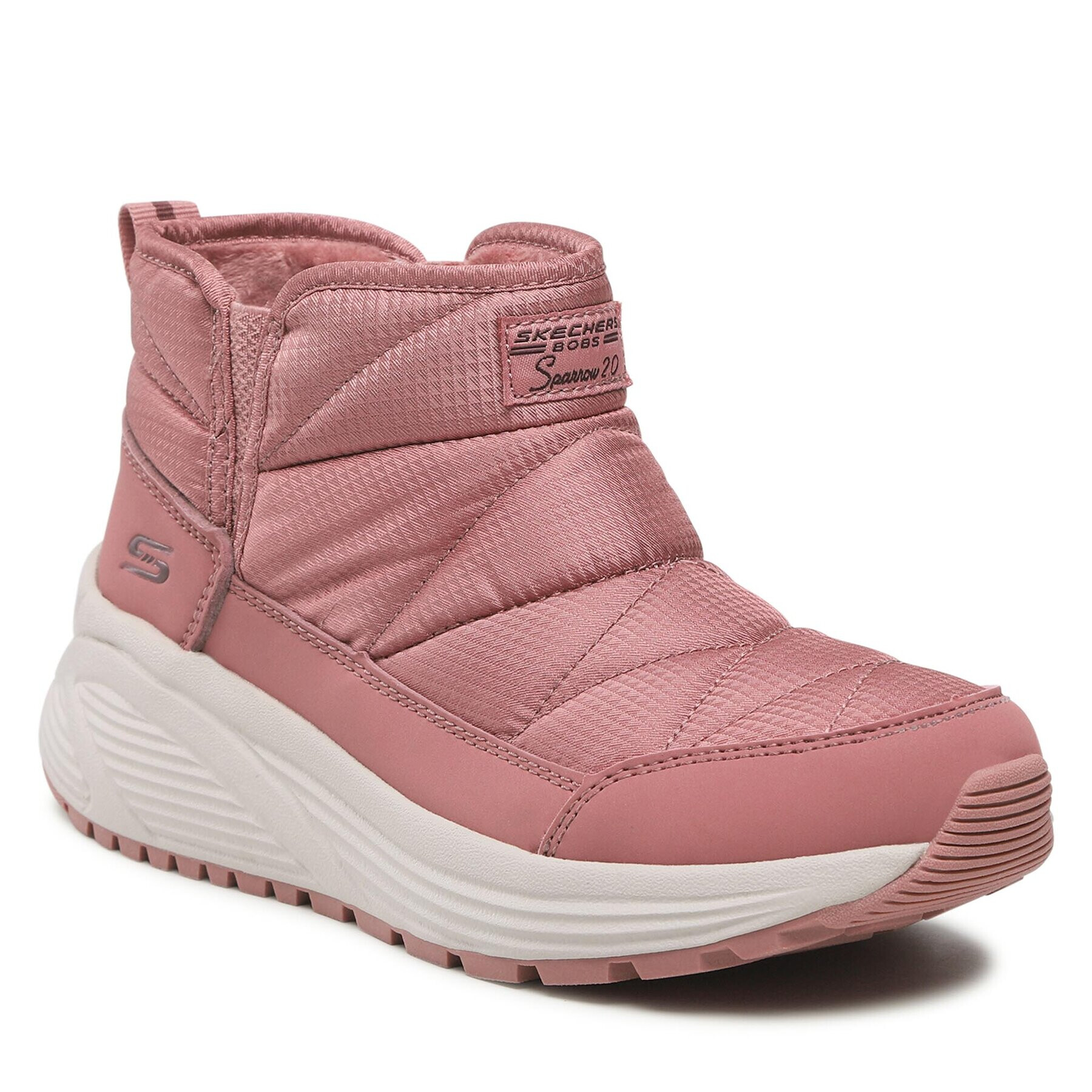 Skechers Bokacsizma Puffiez 117260/ROS Rózsaszín - Pepit.hu