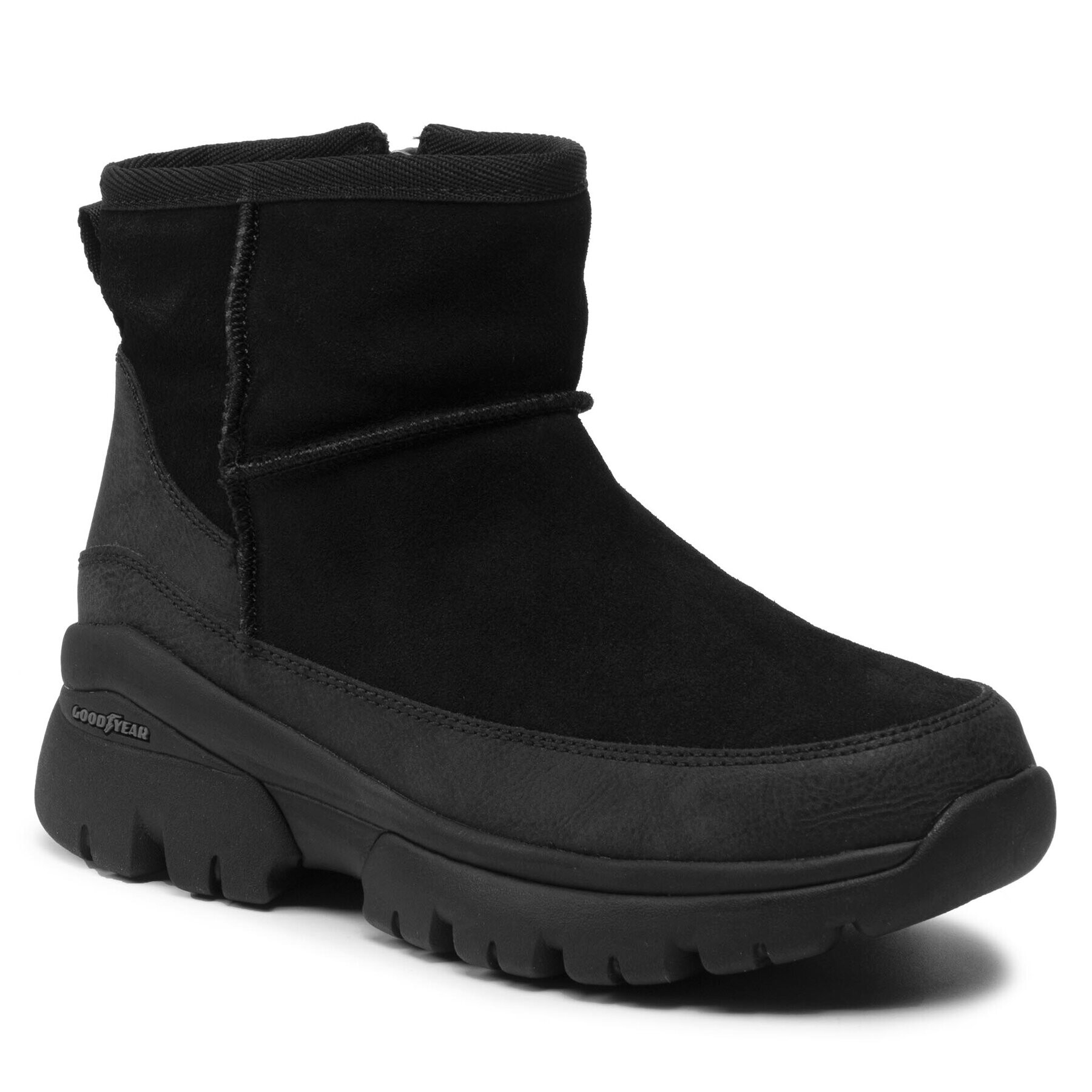 Skechers Bokacsizma Stormcrusher 167279/BBK Fekete - Pepit.hu