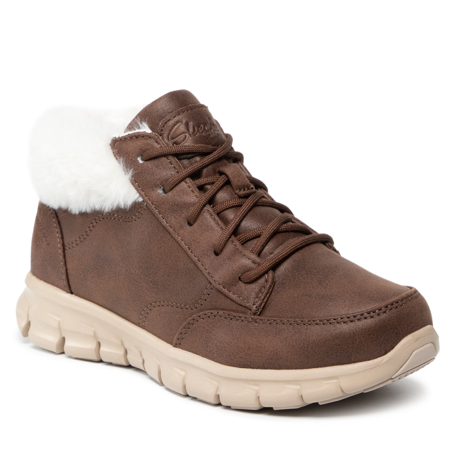 Skechers Bokacsizma Warm Seeker 167258/CHOC Barna - Pepit.hu