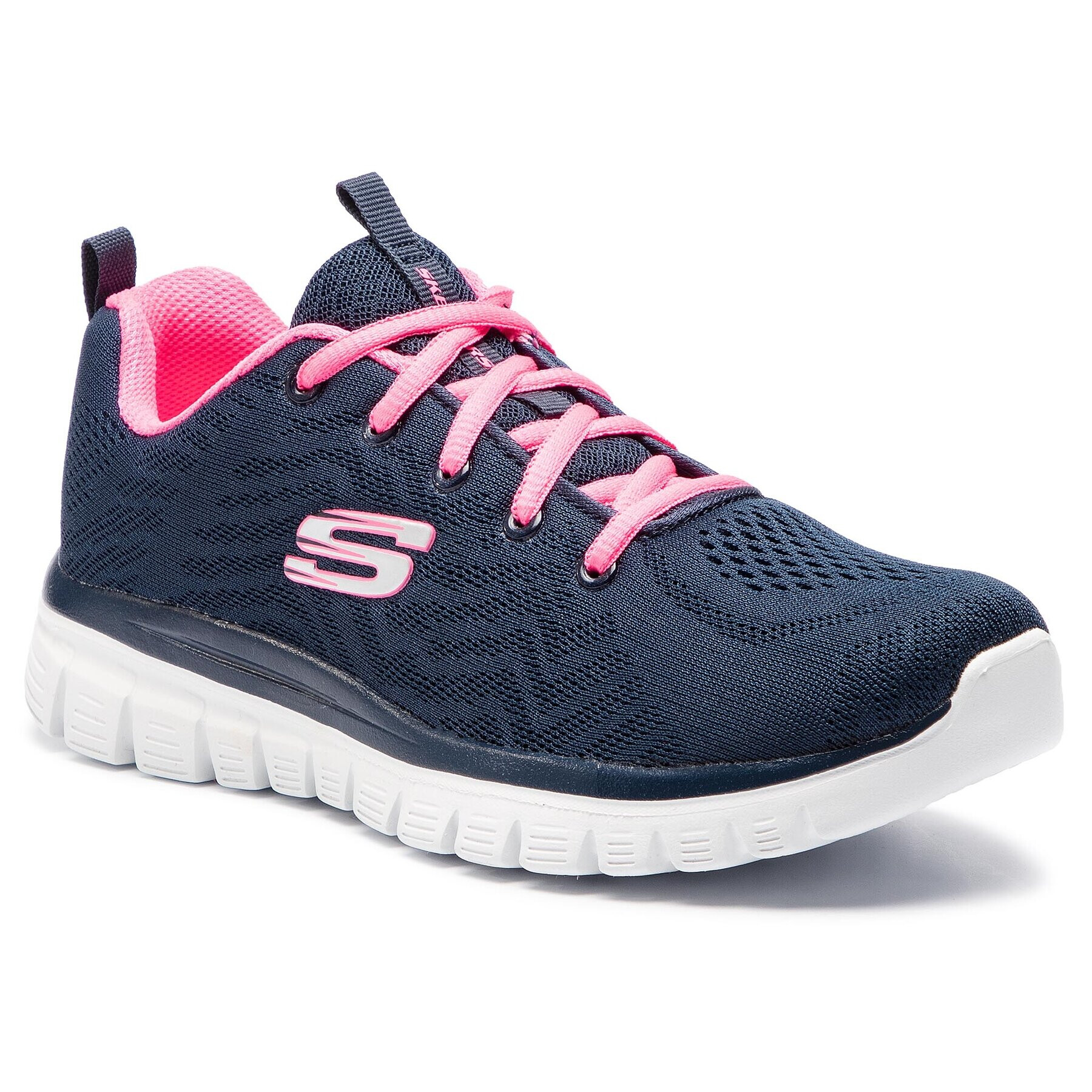 Skechers Cipő Get Connected 12615/NVHP Sötétkék - Pepit.hu