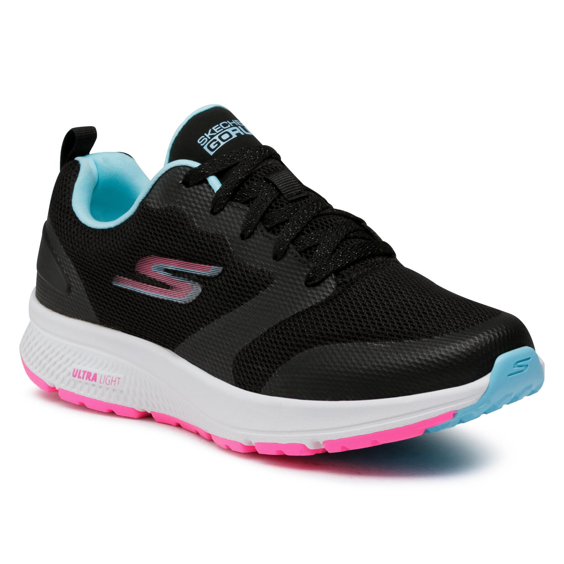 Skechers Cipő Go Run Consistent 128076/BKMT Fekete - Pepit.hu