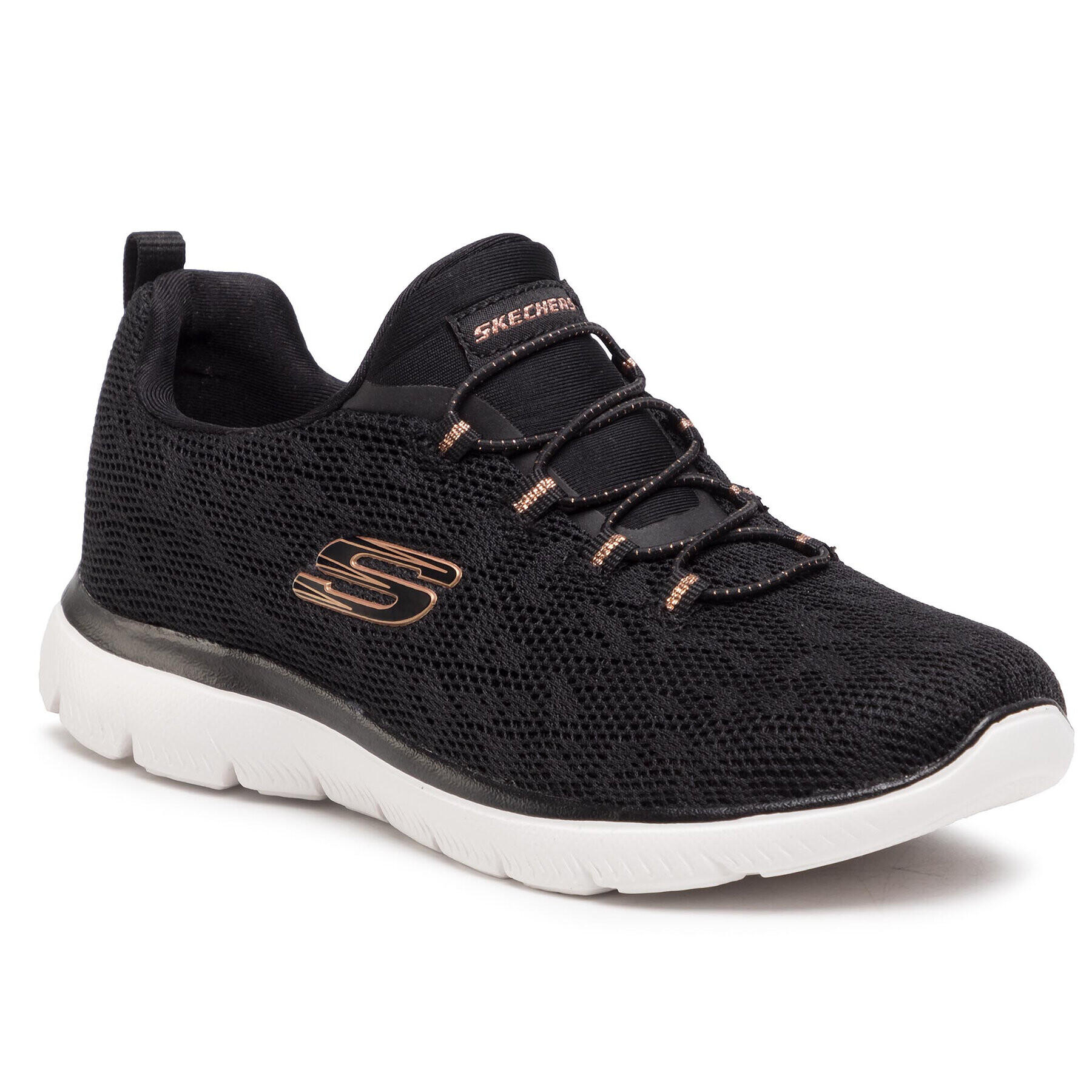 Skechers Cipő Leopard Spot 149037/BKRG Fekete - Pepit.hu