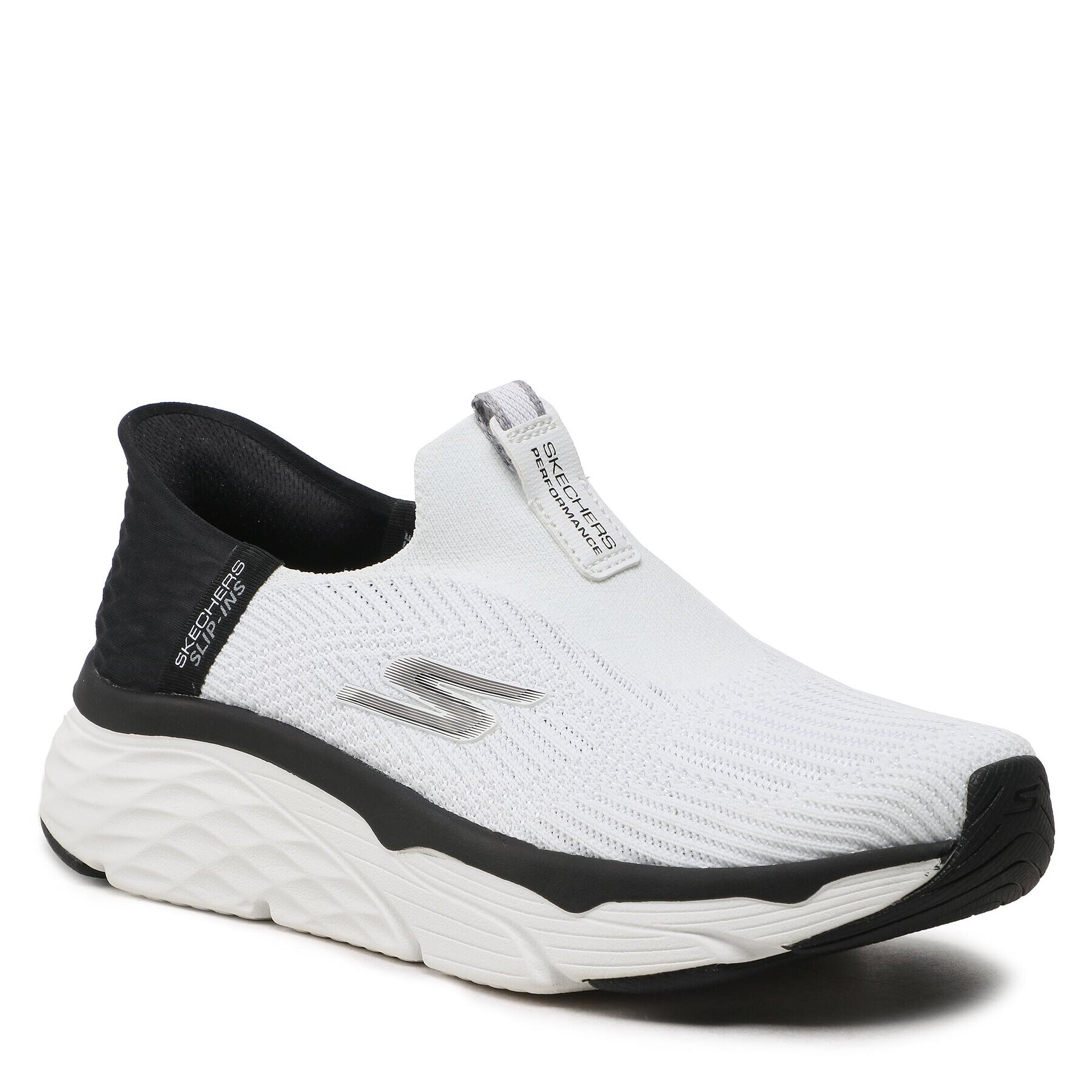 Skechers Cipő Smooth Transition 128571/WBK Fehér - Pepit.hu