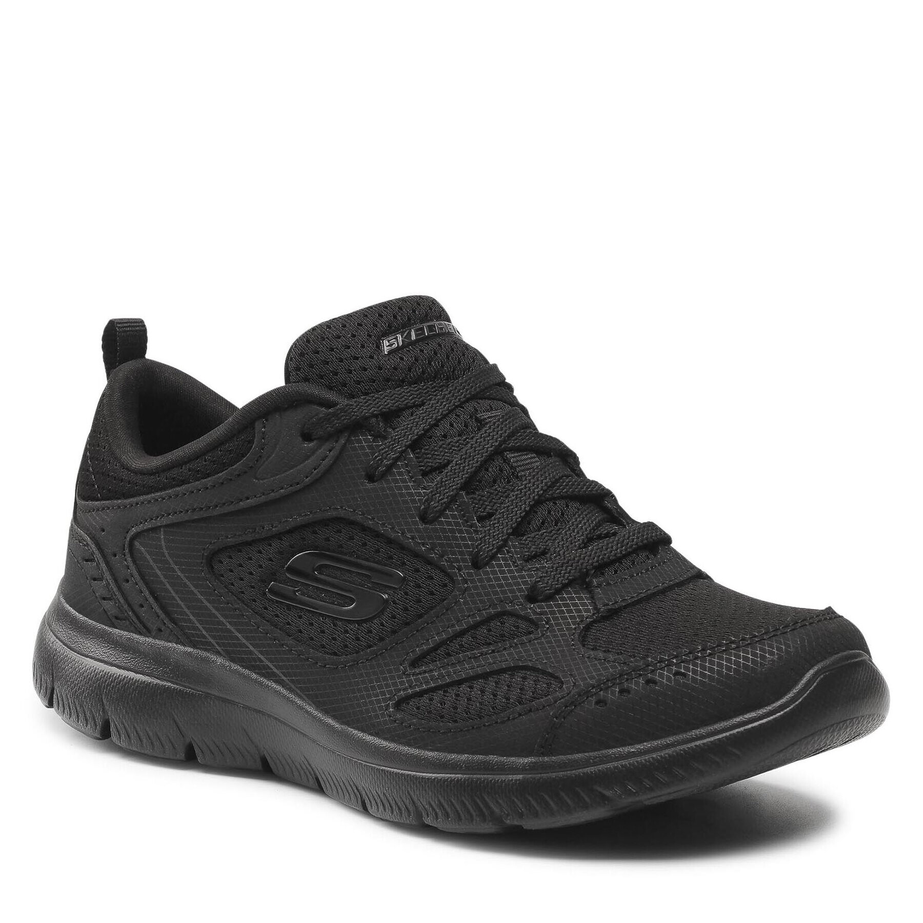 Skechers Cipő Suited 12982/BBK Fekete - Pepit.hu