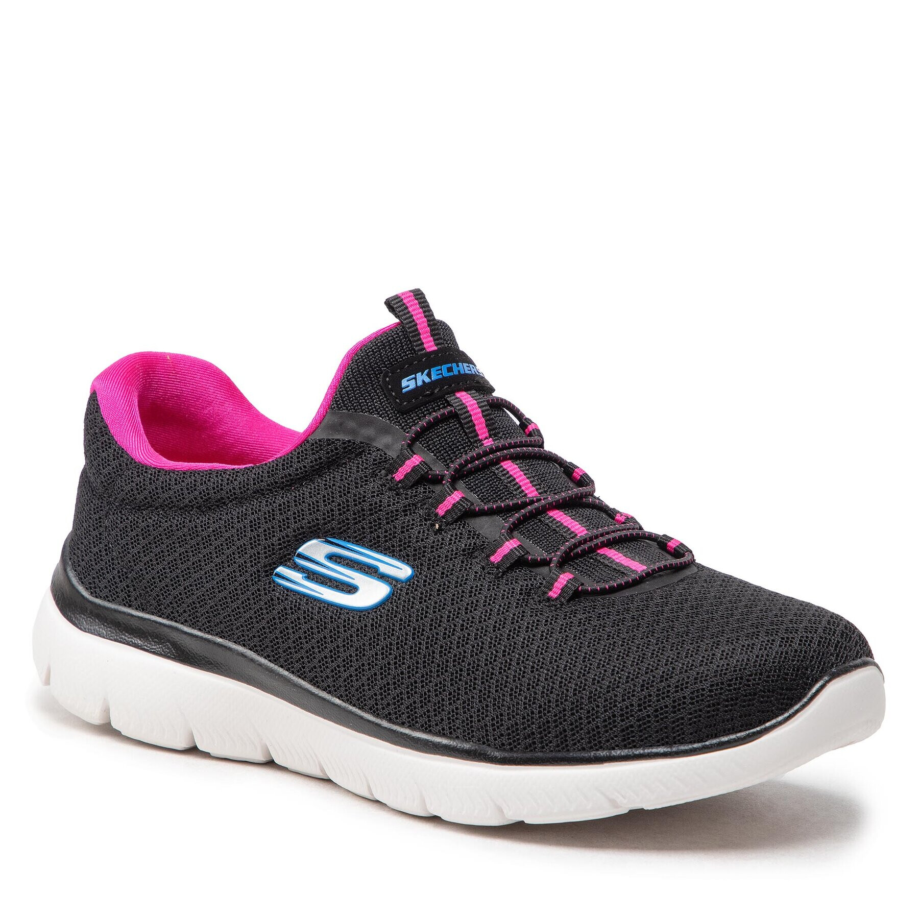 Skechers Cipő Summits 12980/BKHP Fekete - Pepit.hu