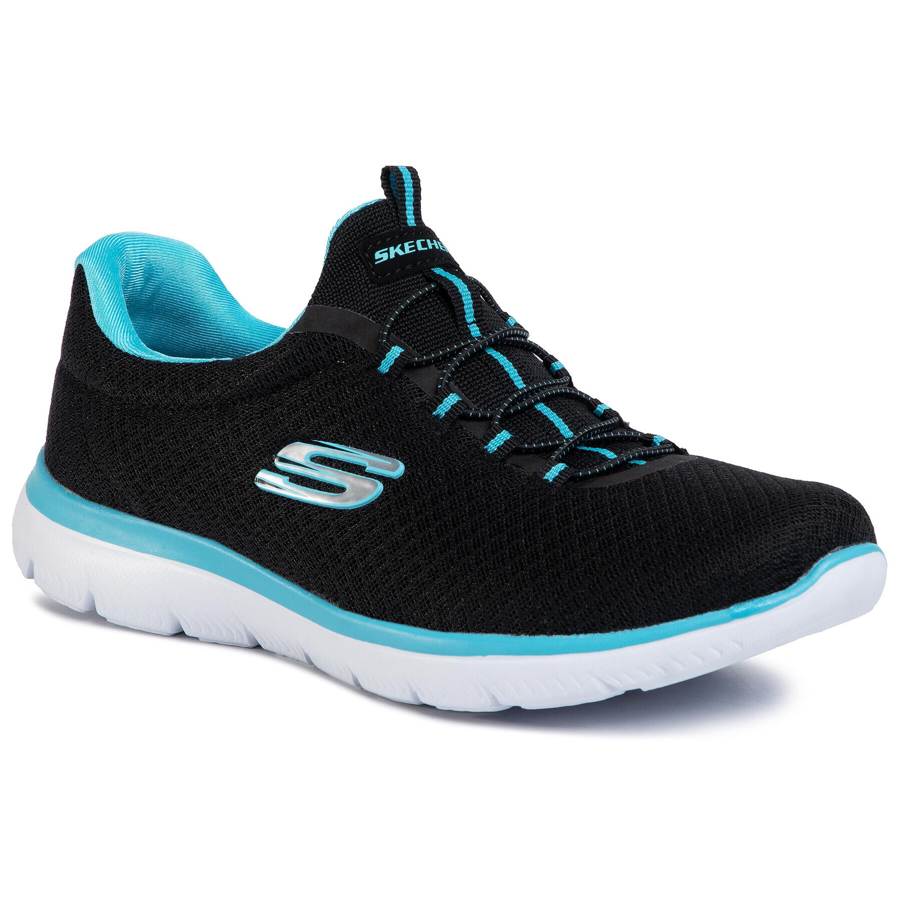 Skechers Cipő Summits 12980/BKTQ Fekete - Pepit.hu