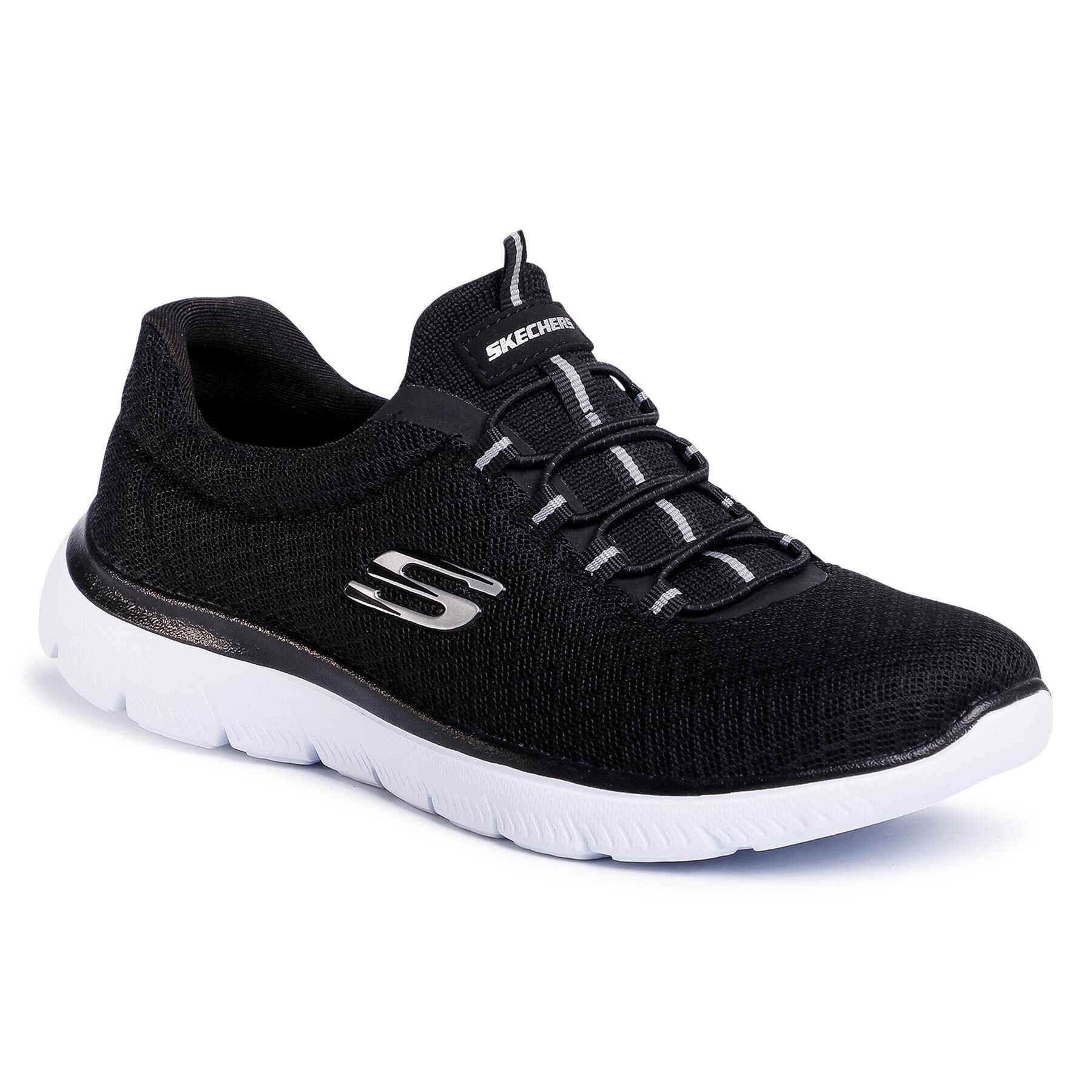 Skechers Cipő Summits 12980/BKW Fekete - Pepit.hu