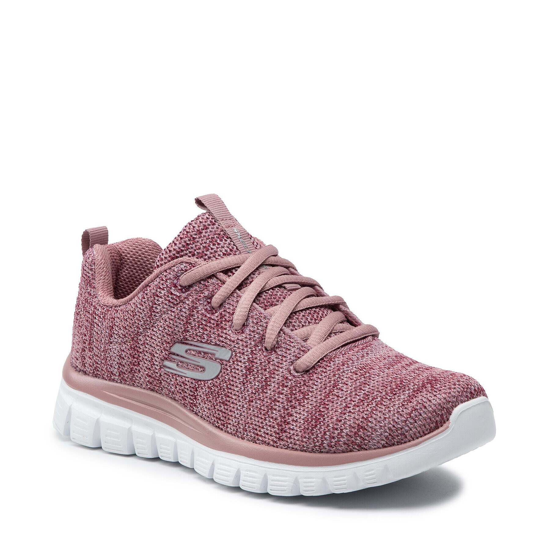 Skechers Cipő Twisted Fortune 12614/MVE Rózsaszín - Pepit.hu