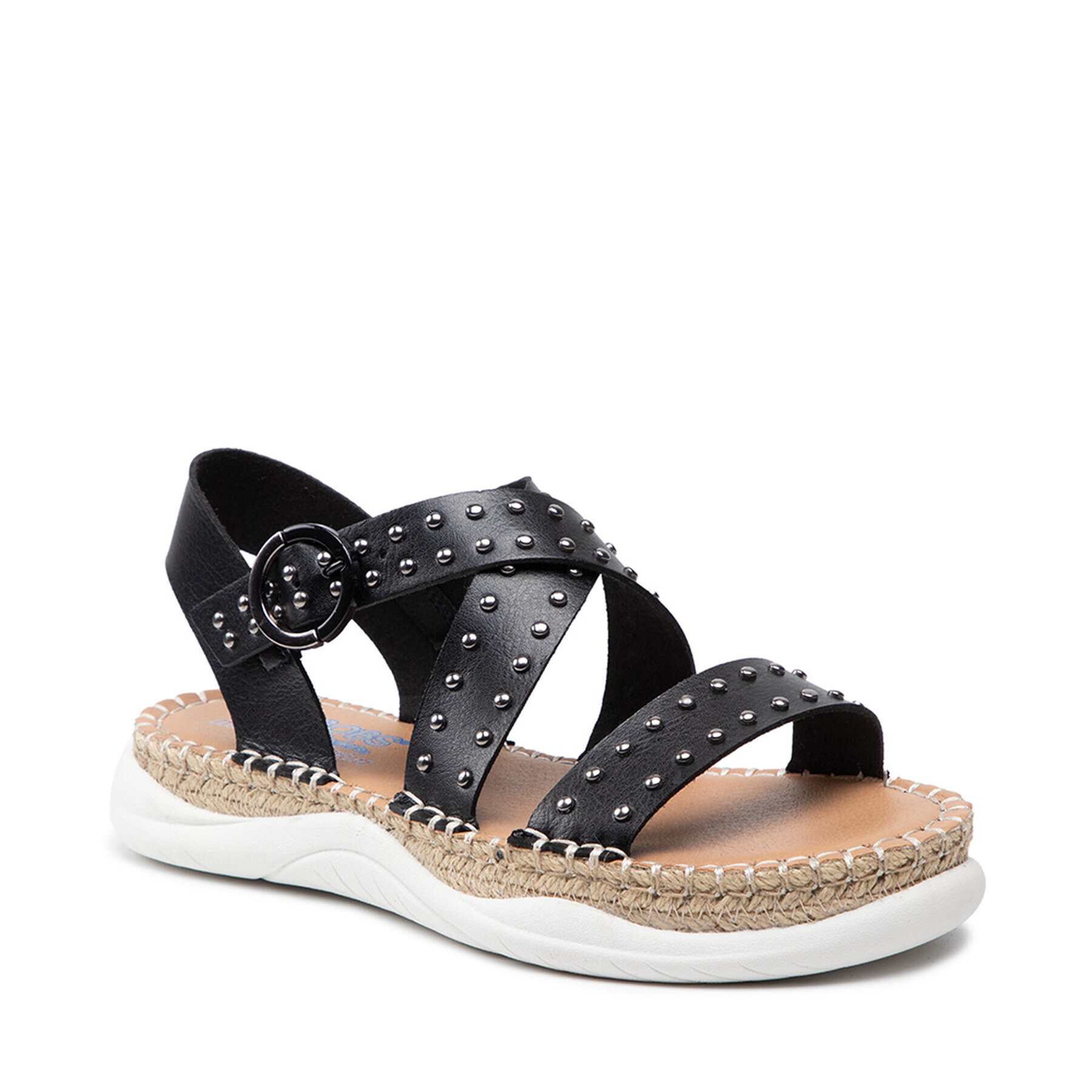 Skechers Espadrilles BOBS Island Crush 113725/BLK Fekete - Pepit.hu