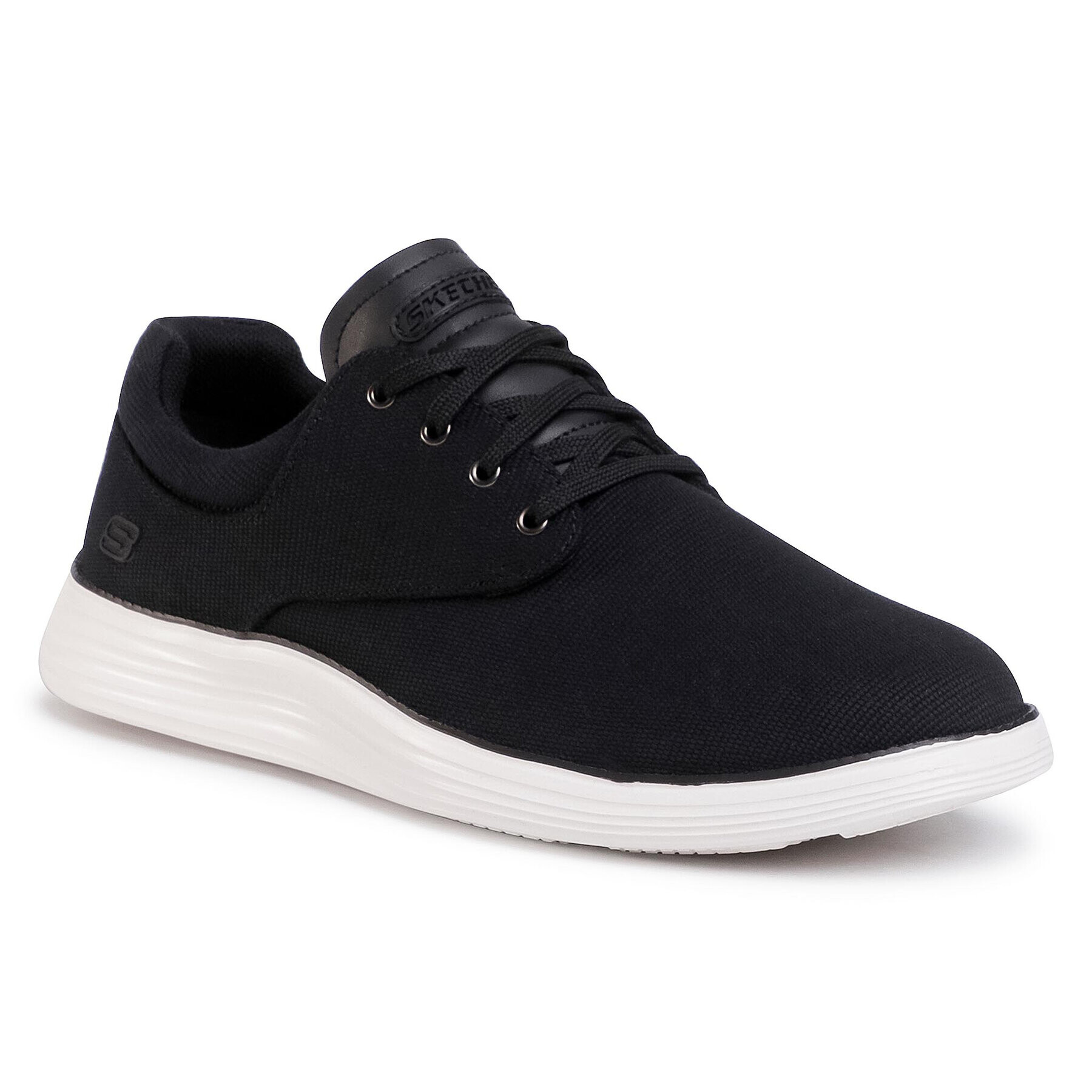 Skechers Félcipő Burbank 204083/BLK Fekete - Pepit.hu