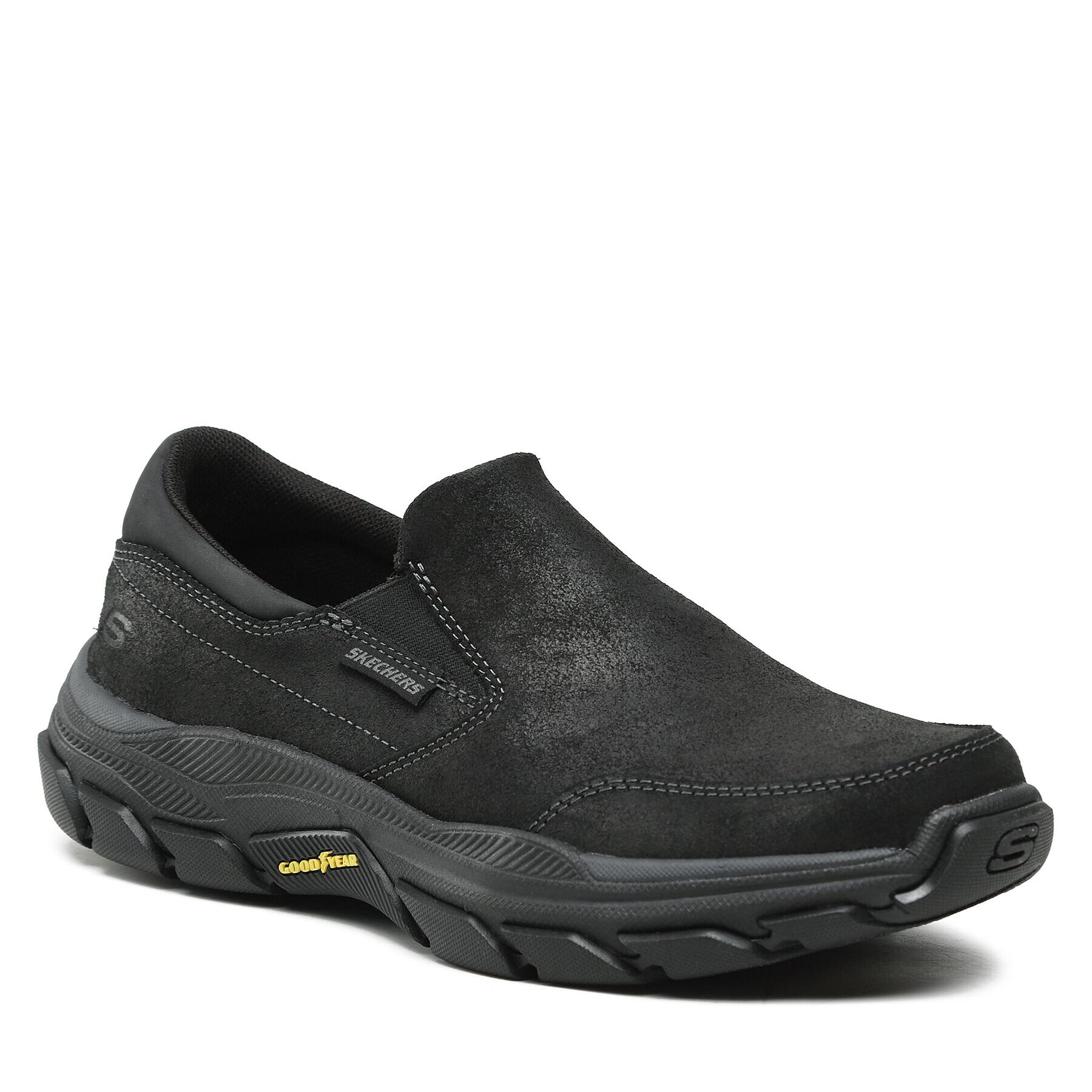 Skechers Félcipő Calum 204480/BBK Fekete - Pepit.hu