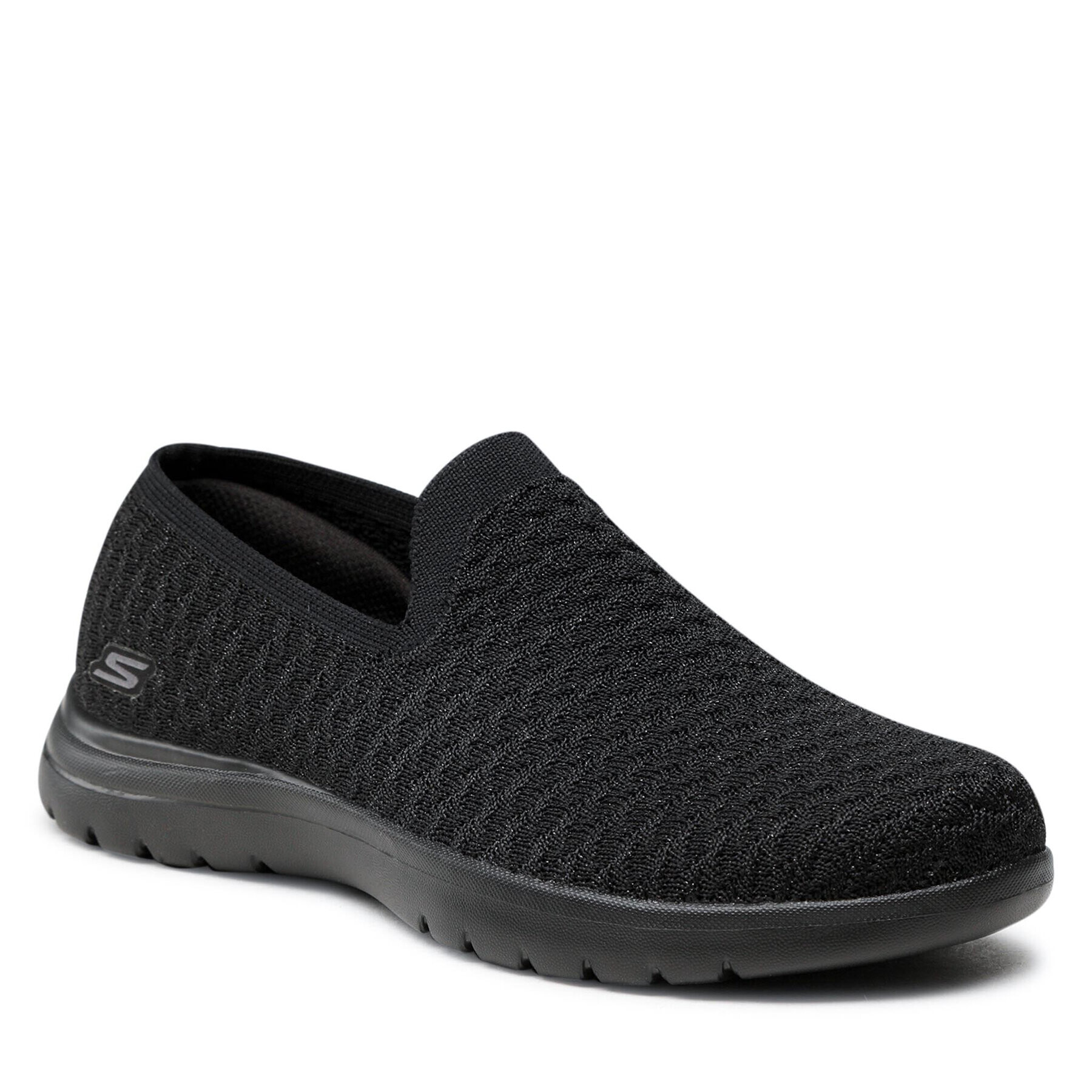 Skechers Félcipő Gleam 136404/BBK Fekete - Pepit.hu