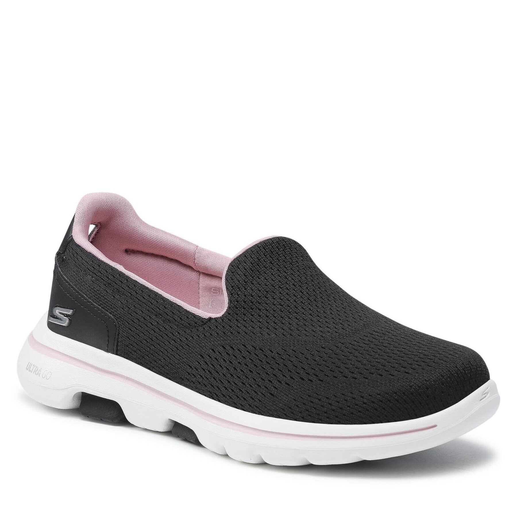 Skechers Félcipő Go Walk 5 124244/BKLP Fekete - Pepit.hu