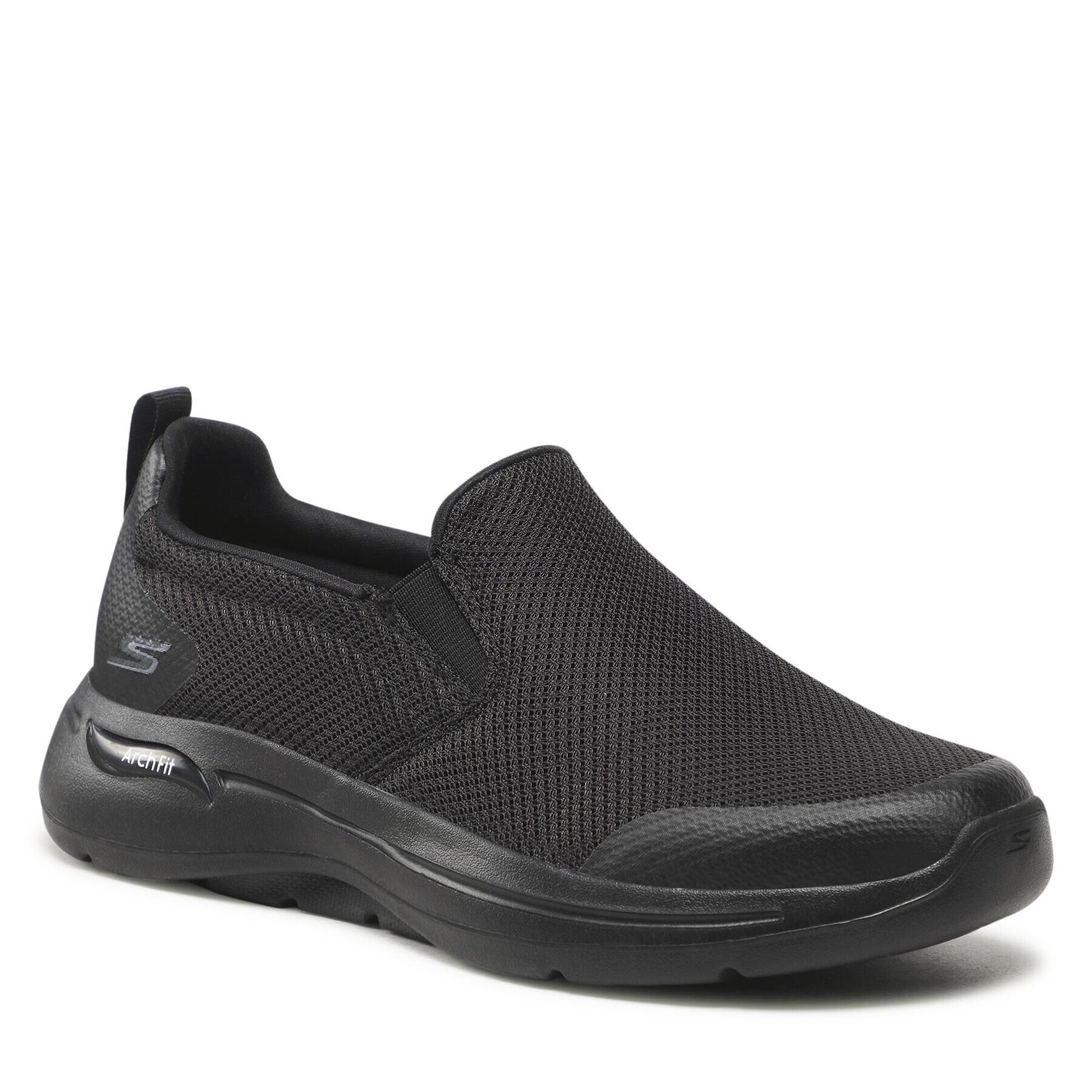 Skechers Félcipő Go Walk Arch Fit 216121/BBK Fekete - Pepit.hu