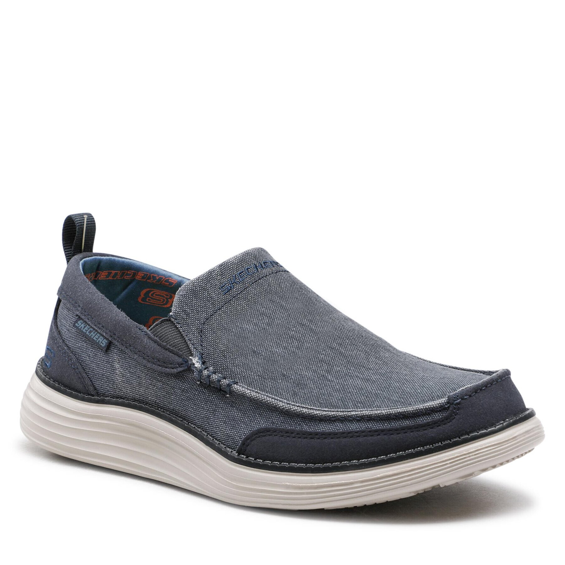 Skechers Félcipő Lenton 65901/NVY Sötétkék - Pepit.hu